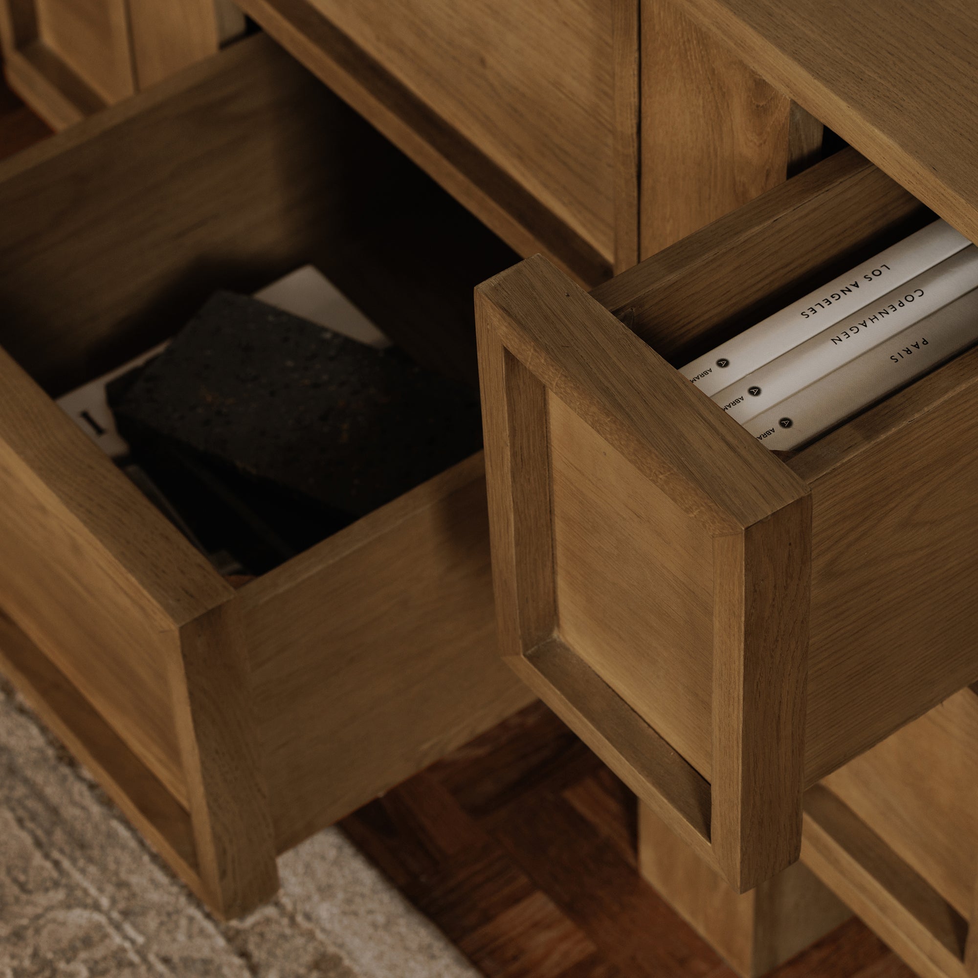 Henley Nightstand Brown by Moe's Home Collection - view 4