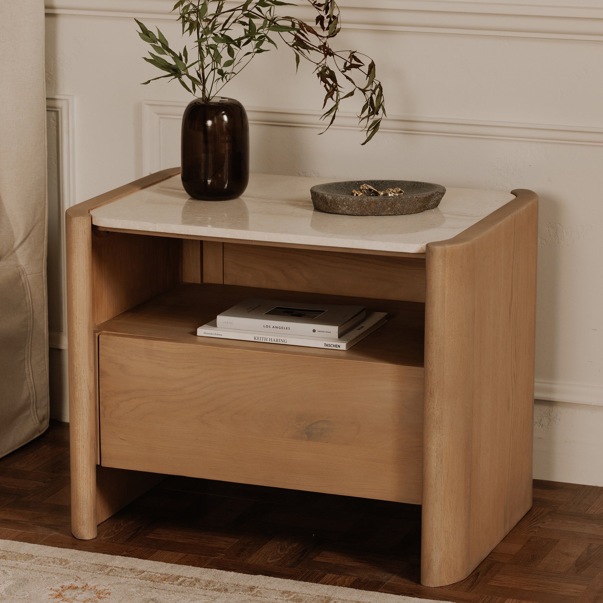 Lane Nightstand Natural by Moe's Home Collection - view 3