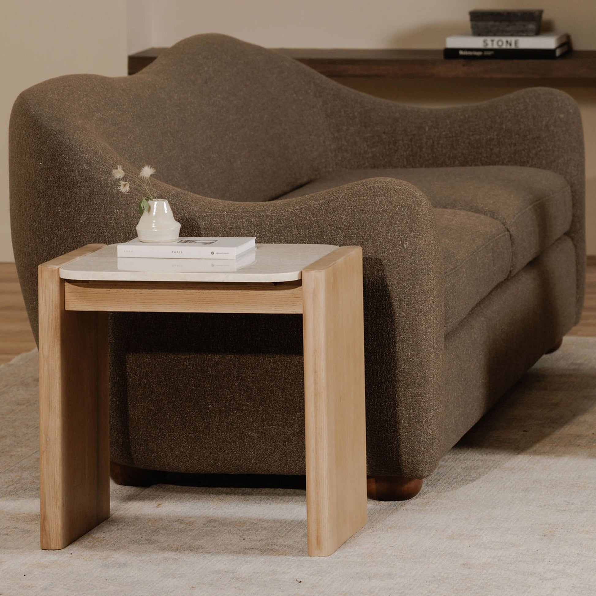 Lane Side Table Natural by Moe's Home Collection - view 2