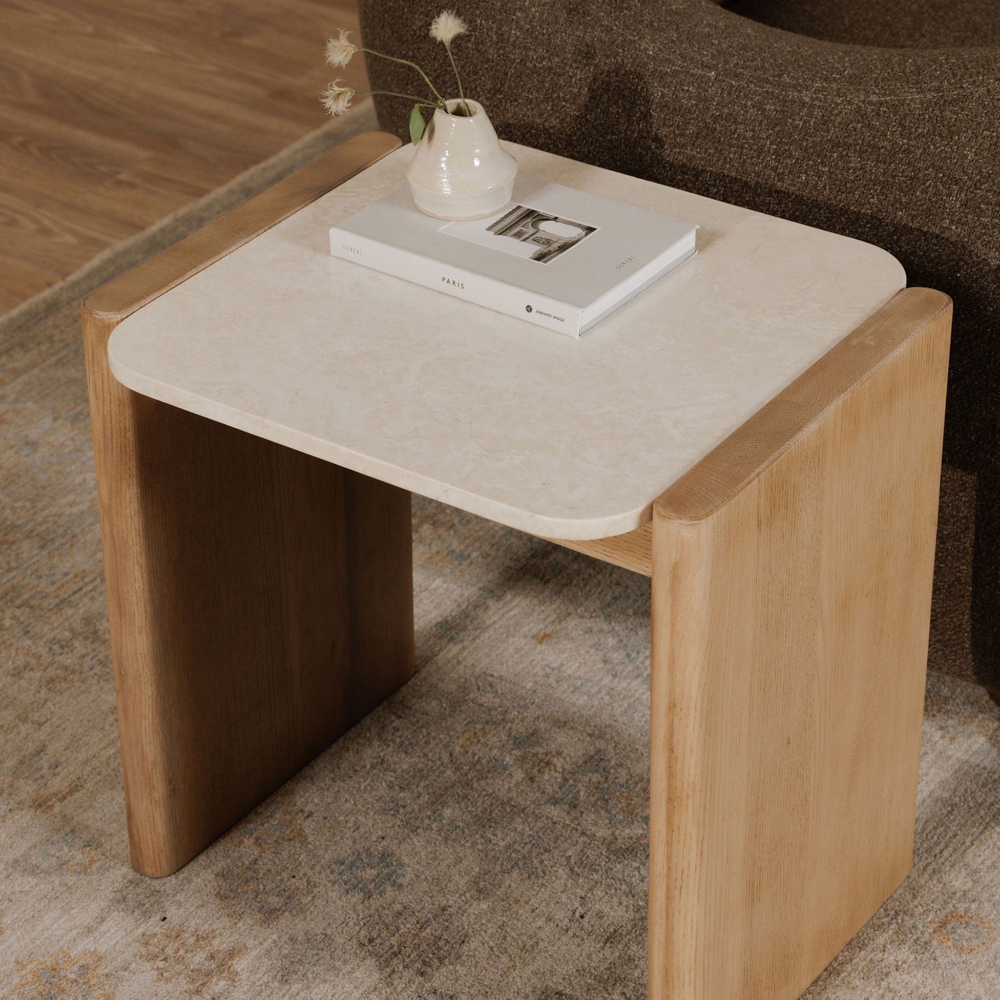 Lane Side Table Natural by Moe's Home Collection - view 3
