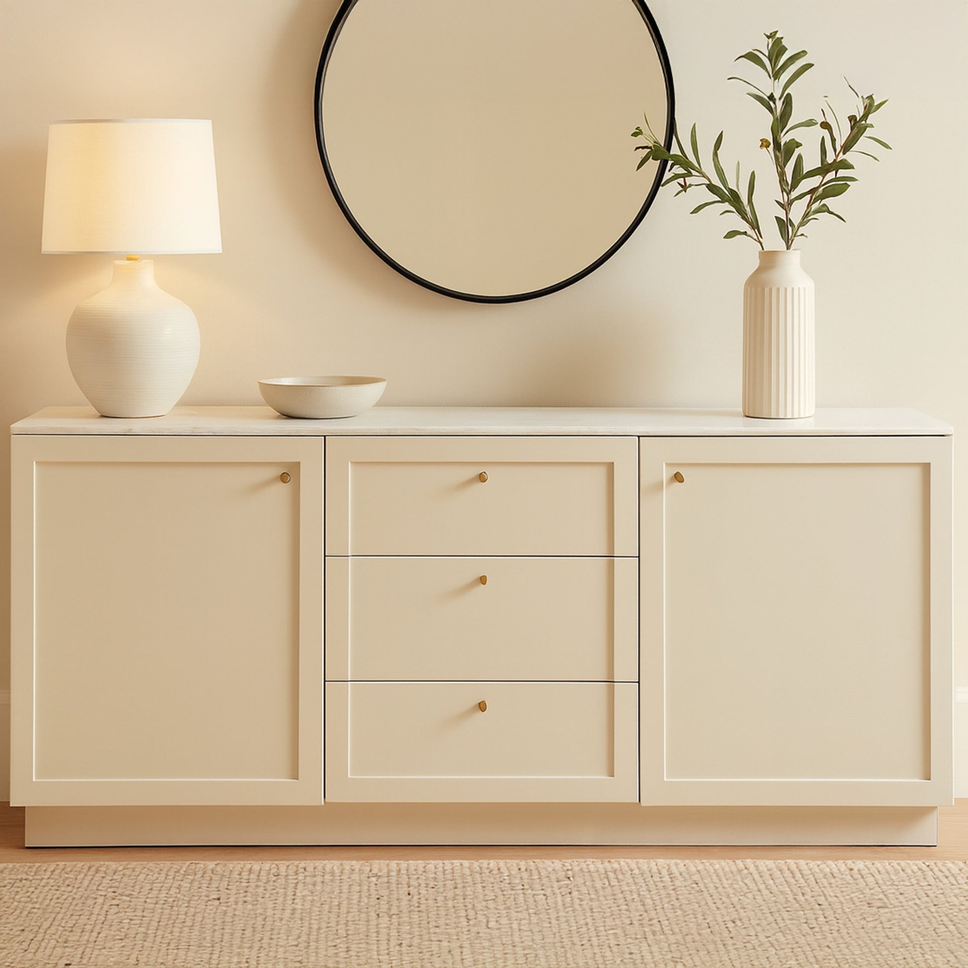 Nadine Sideboard Cream by Moe's Home Collection - view 2