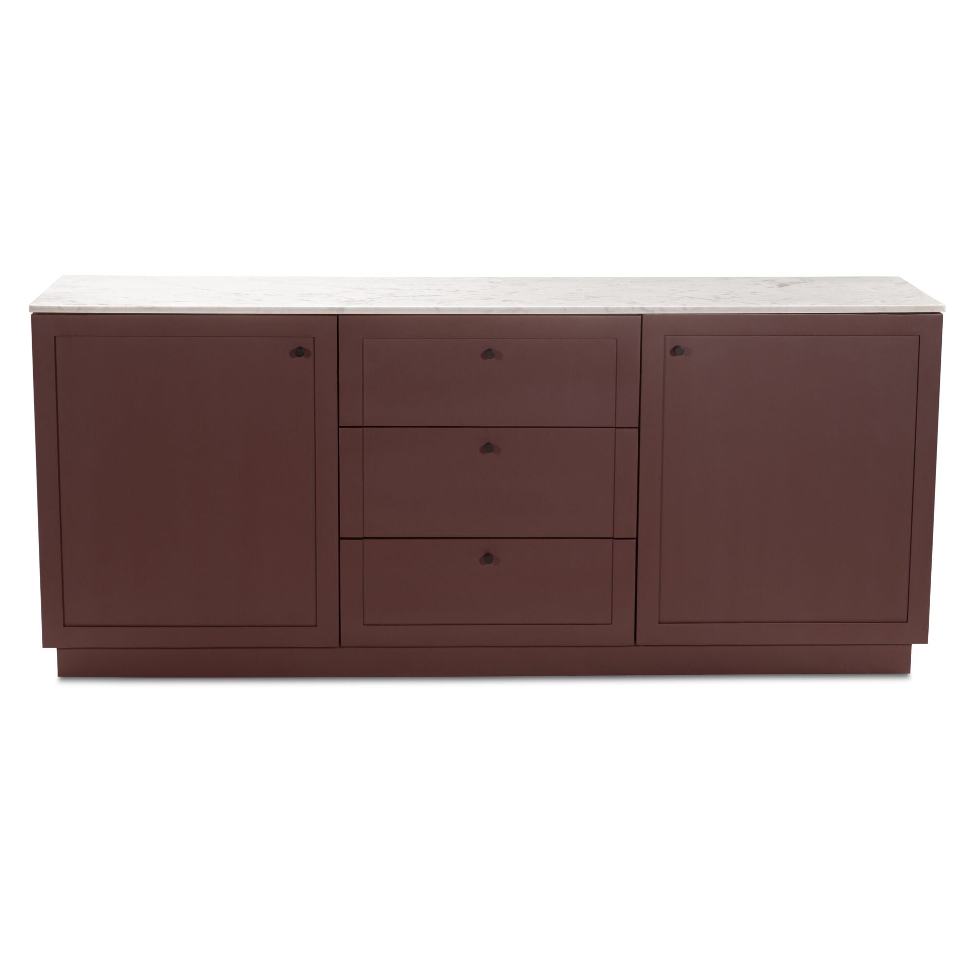 Nadine Sideboard Deep Burgundy by Moe's Home Collection
