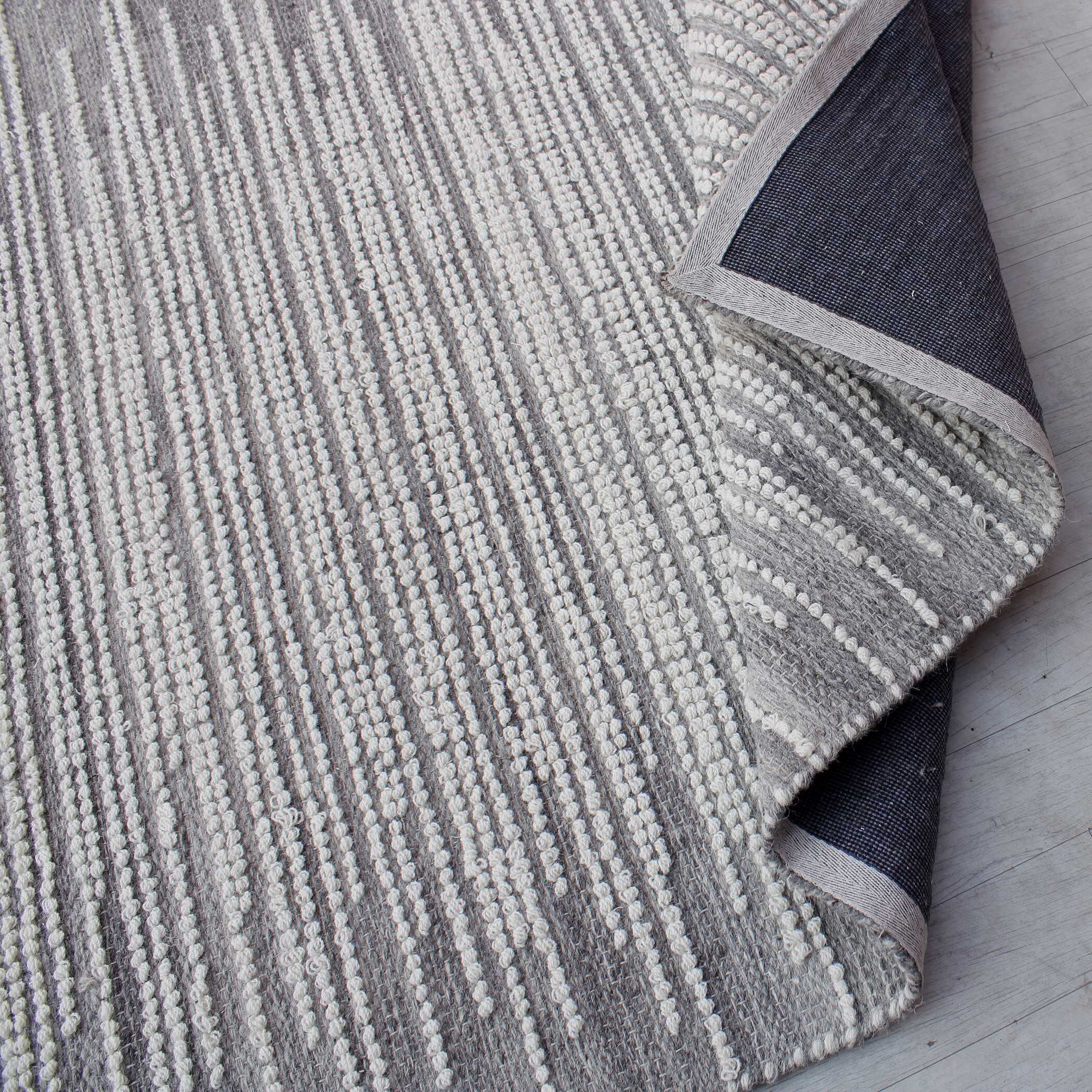 Uttermost Salida Gray Wool 9 X 12 Rug
