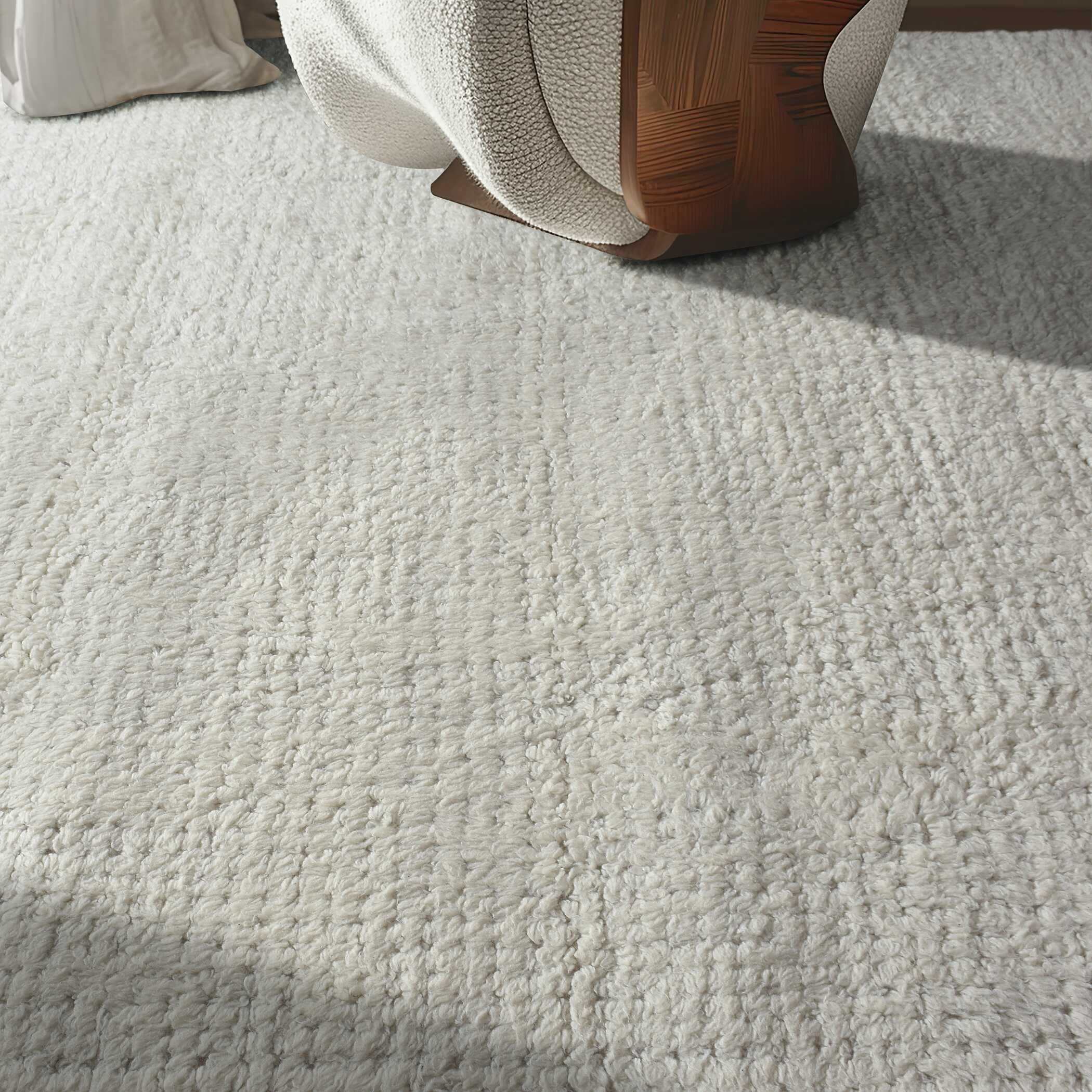 Uttermost Clayhill Ivory White 6 X 9 Rug