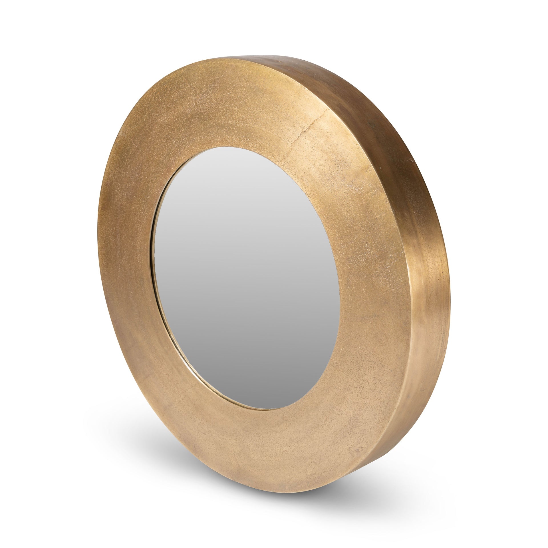 Rahi Antique Brass 35.5-Inch Mirror by Urbia