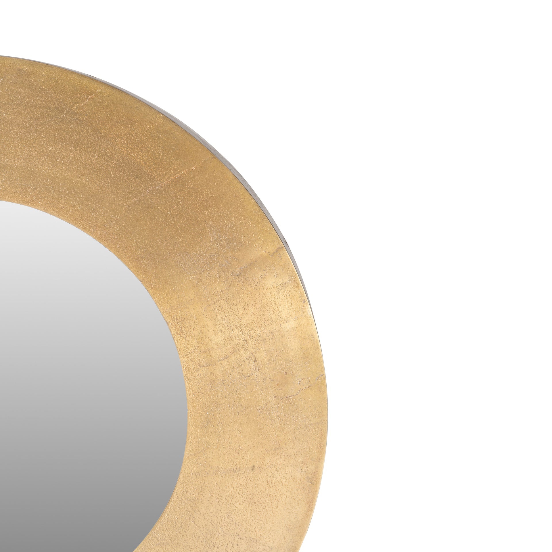 Rahi Antique Brass 35.5-Inch Mirror by Urbia