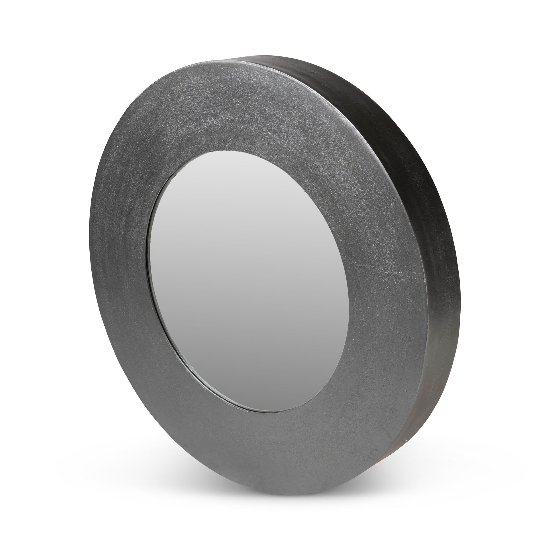 Rahi Antique Grey 35.5-Inch Mirror by Urbia