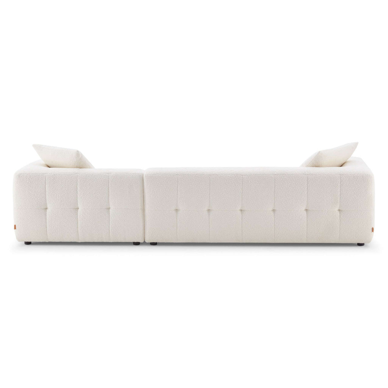 Kaynes  Boucle Sectional Sofa - Ivory