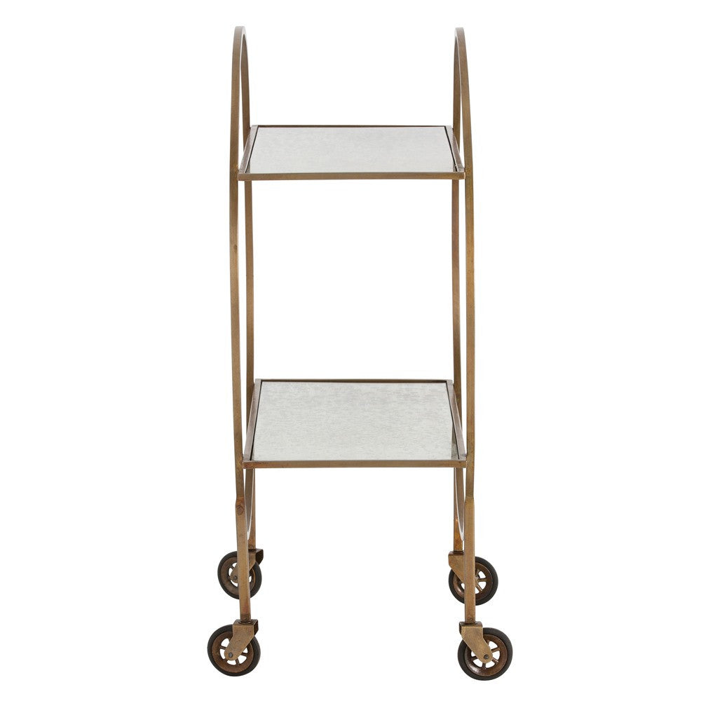 Arteriors Home, Rupert Antique Brass Bar Cart sale