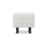 Farren Outdoor Side Table Cream by Moe's Home Collection