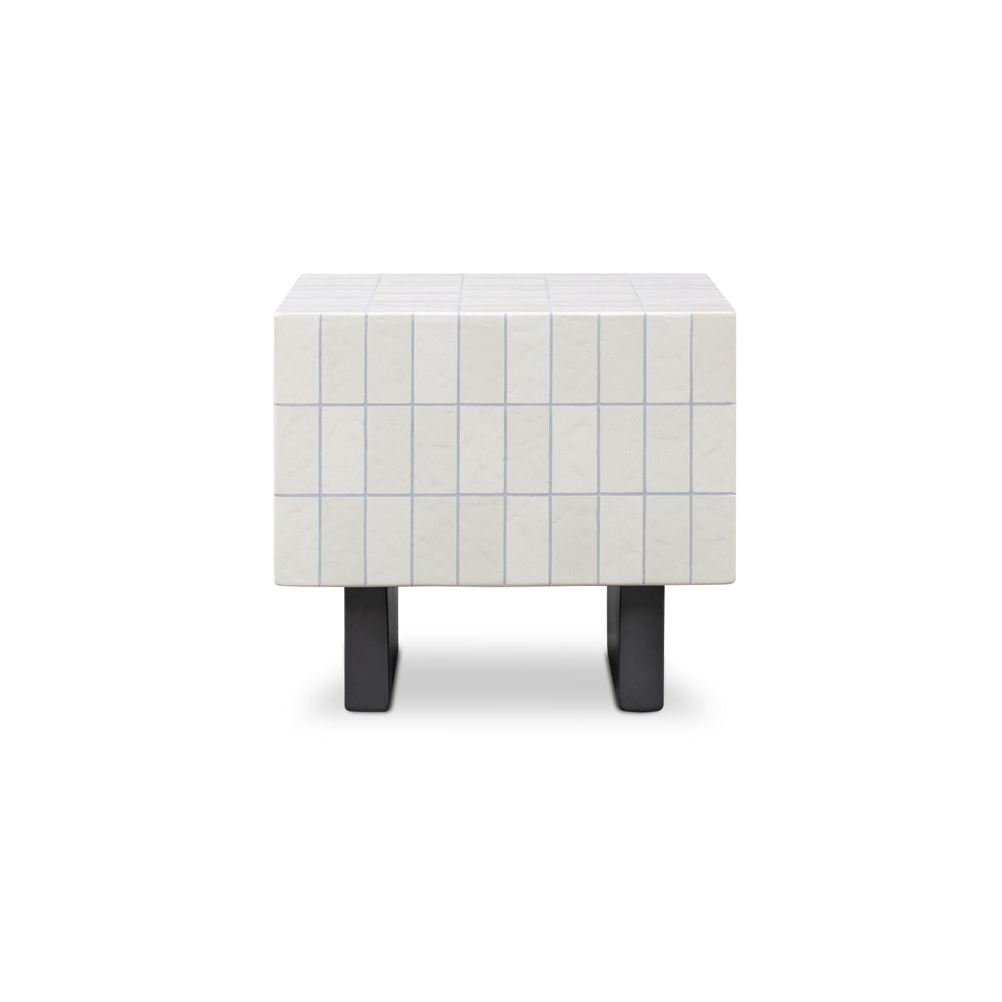 Farren Outdoor Side Table Cream by Moe's Home Collection