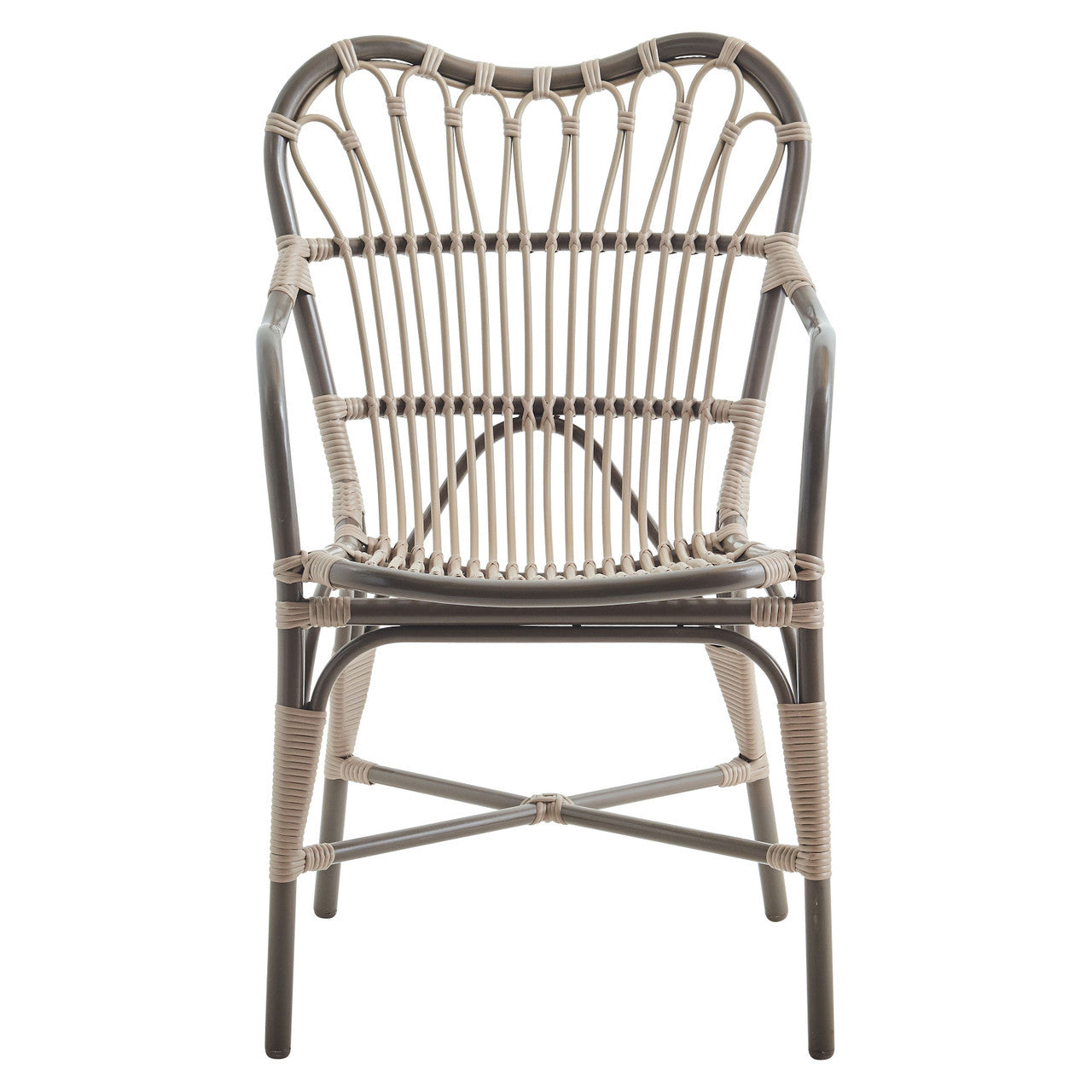 Margret Arm Chair Exterior - Moccachino by Sika Design - view 3