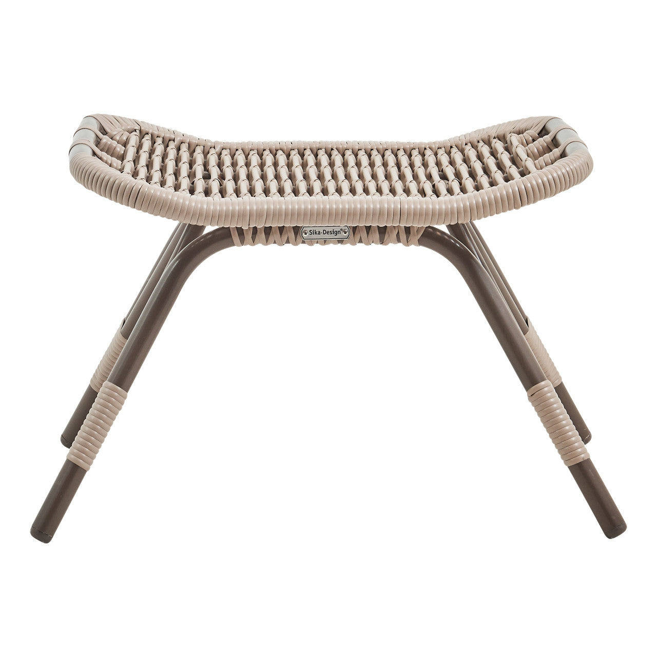 Monet Foot Stool Exterior - Moccachino by Sika Design - view 3