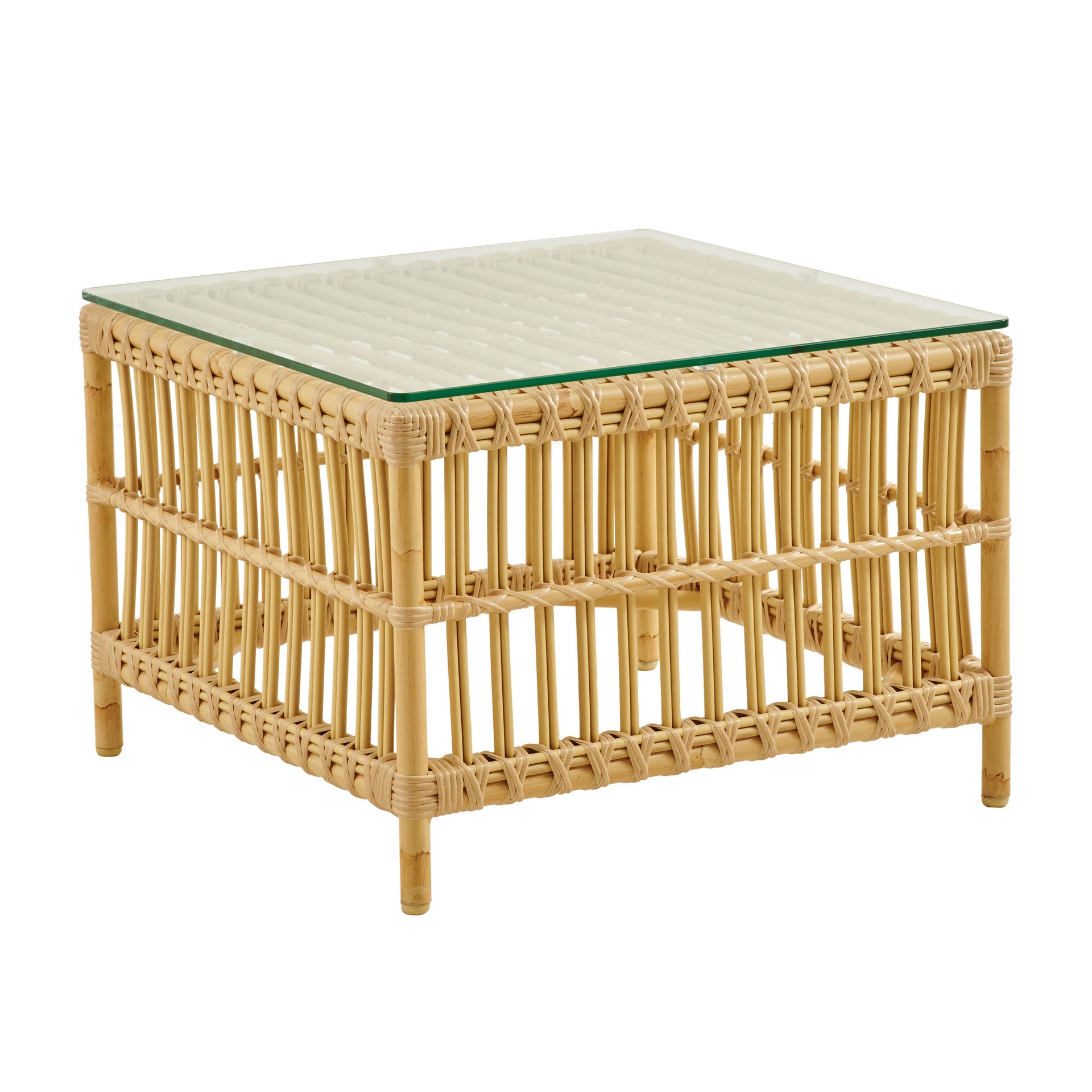 Caroline Side Table Exterior w/Glass Top by Sika Design - view 4