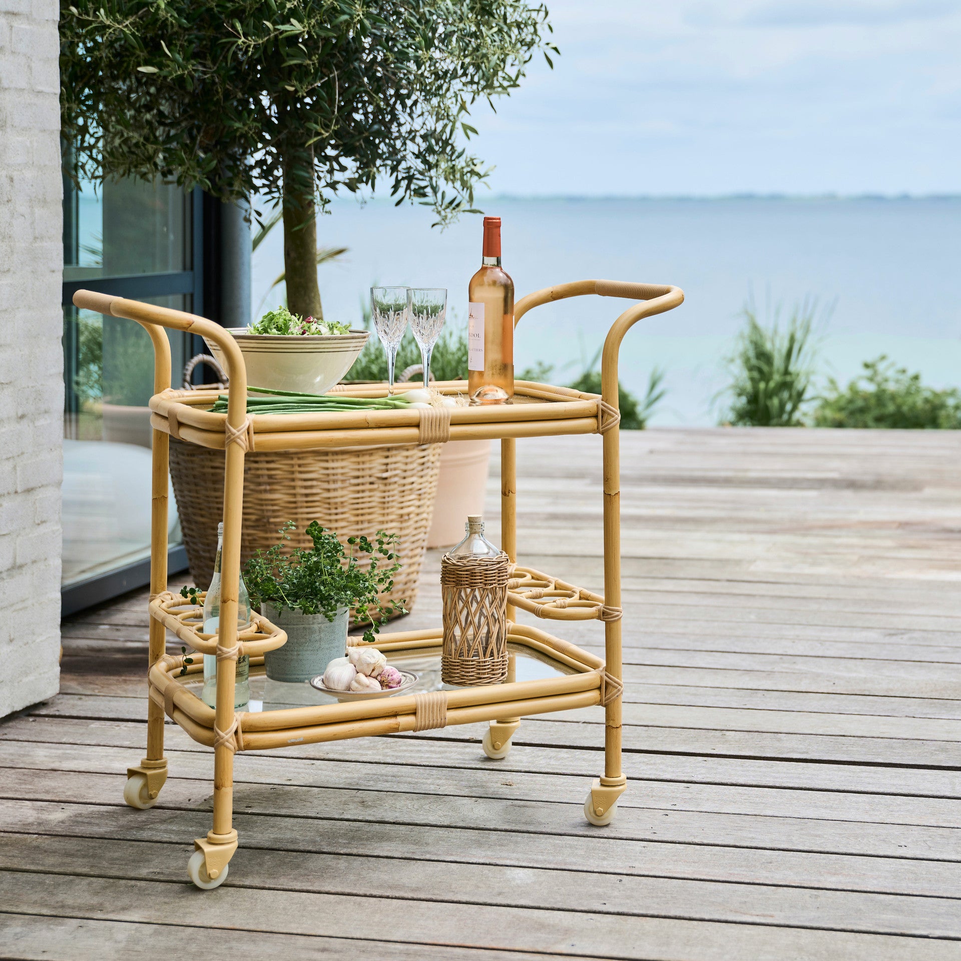 Carlo Bar Cart Exterior by Sika Design - view 2