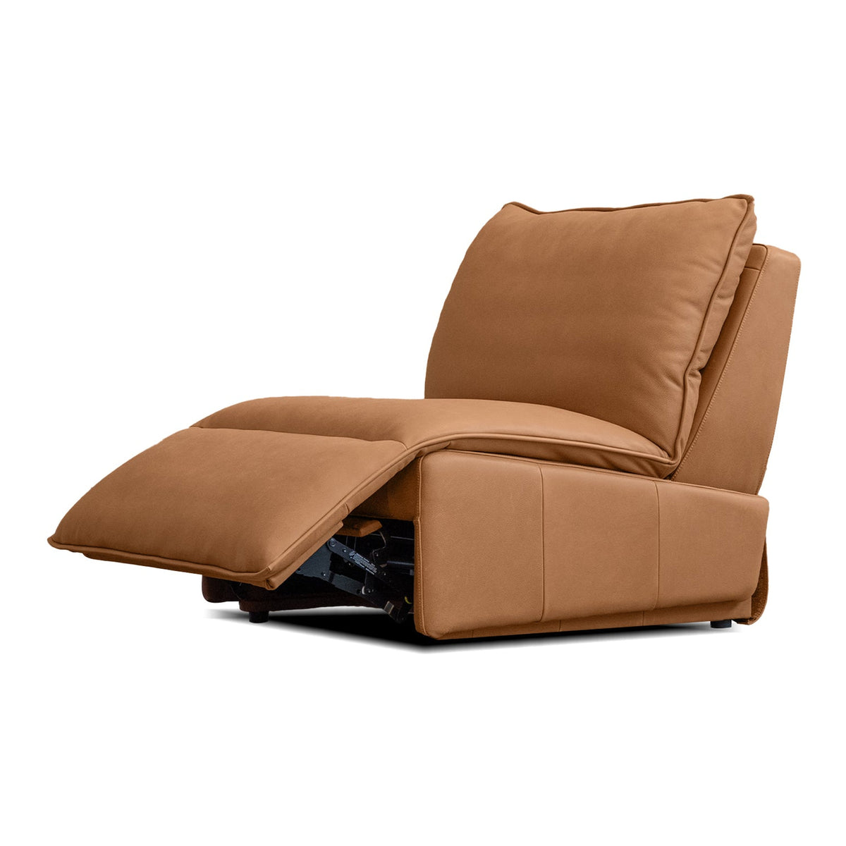 Altero Recliner Armless Cognac by Mobital - image 2