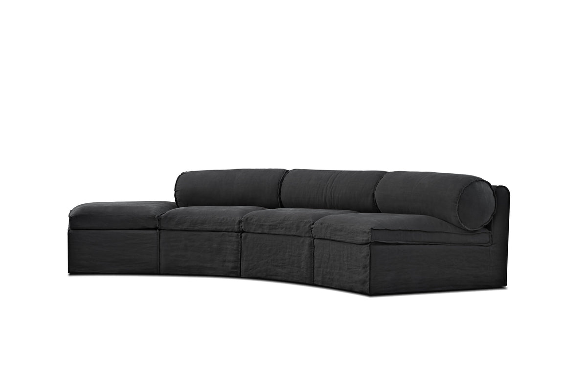 Fauna Sectional 3 Chaise and Ottoman by Mobital - exact variant image 1