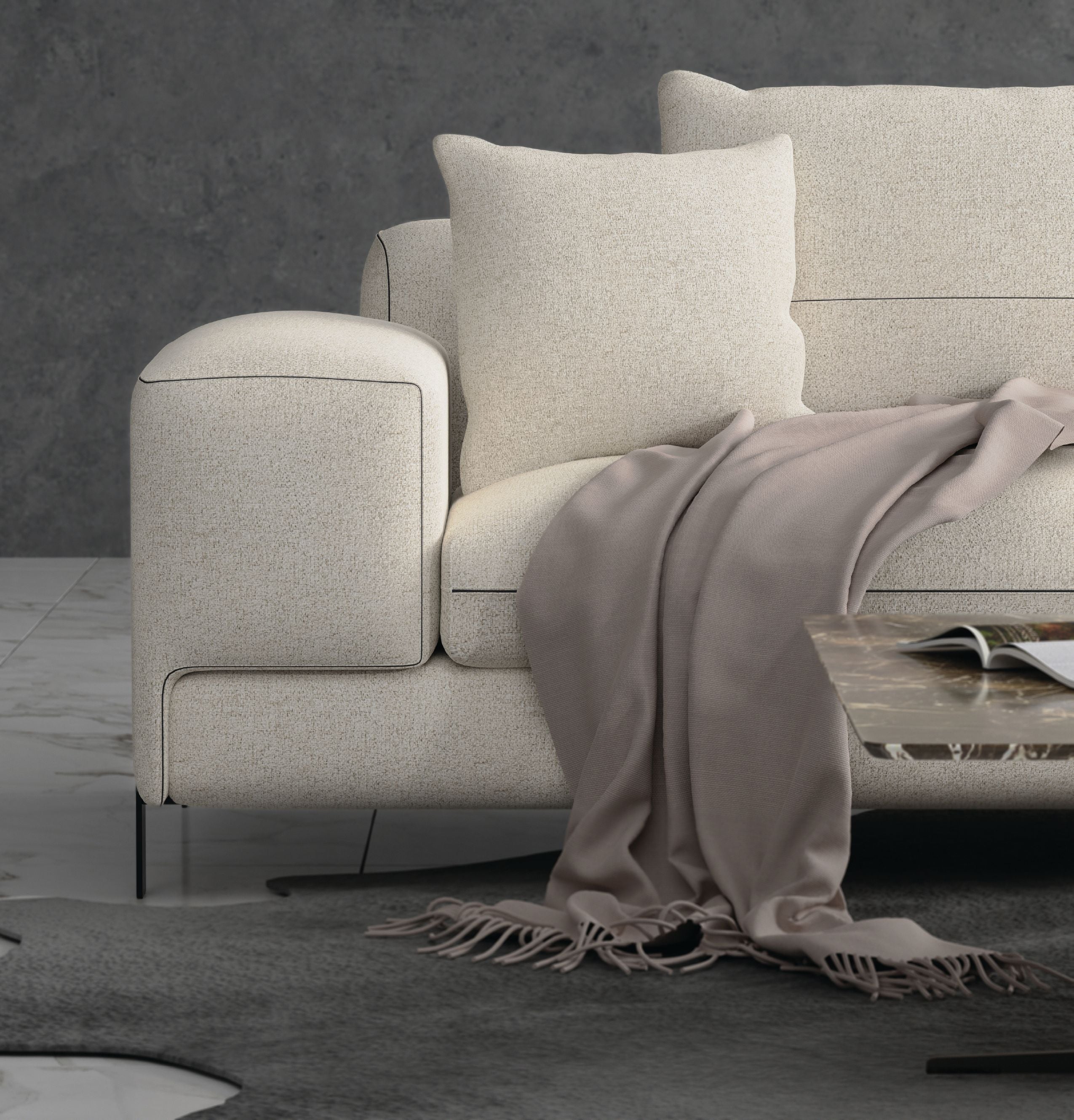 Plateau Sectional 3-Piece Corner