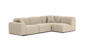 Arcos Sectional 4 Piece (Chair LAF+ 2x Armless+ Corner)