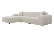 Arcos Sectional  3 pcs ( Chair RAF+ Armless+ Chaise LAF)