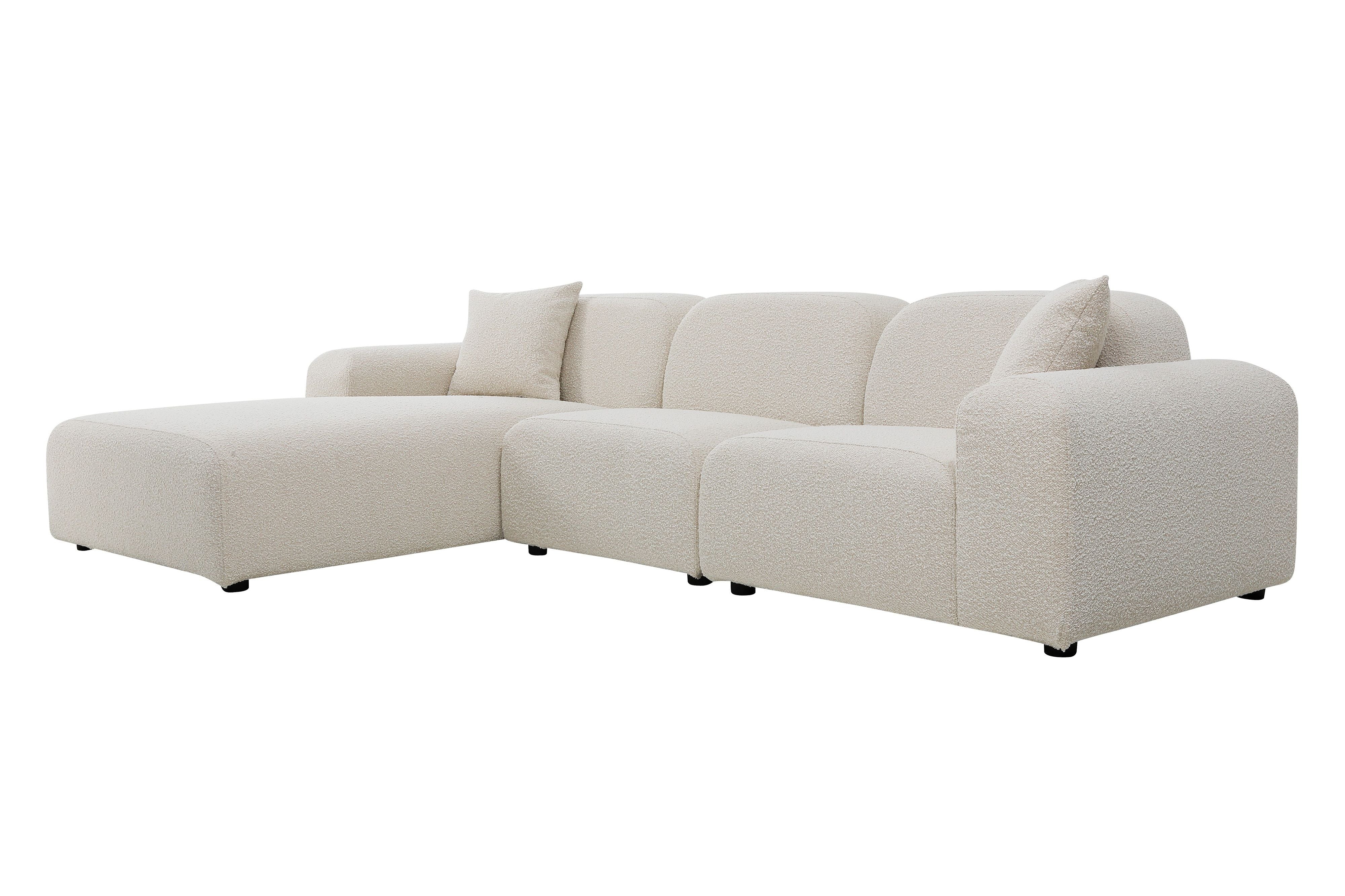Arcos Sectional  3 pcs ( Chair RAF+ Armless+ Chaise LAF)