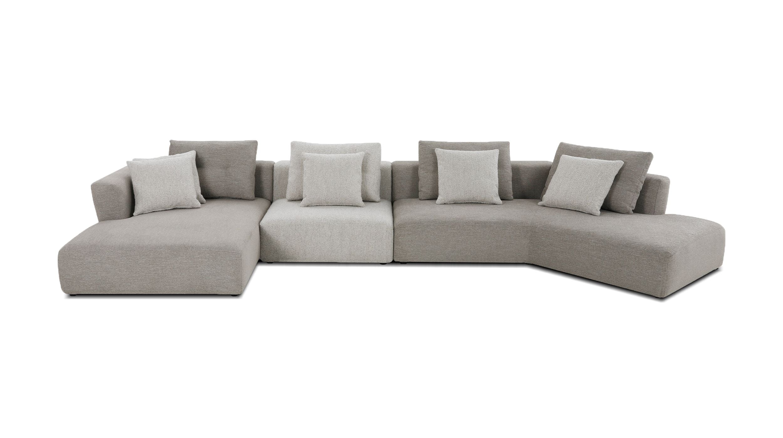 Como Sectional 3-Piece LSF Chaise