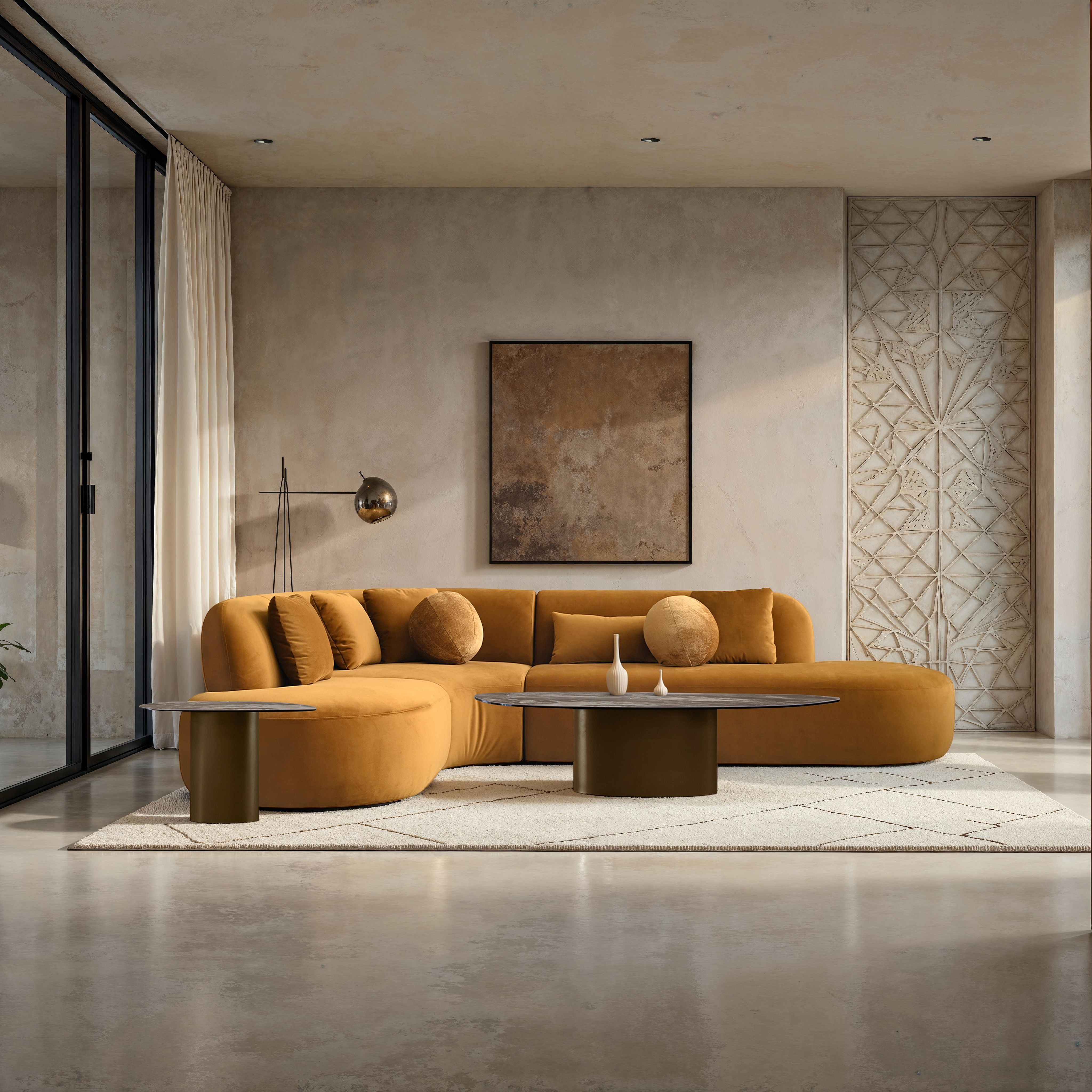 Itza Sectional Chaise Facing Left