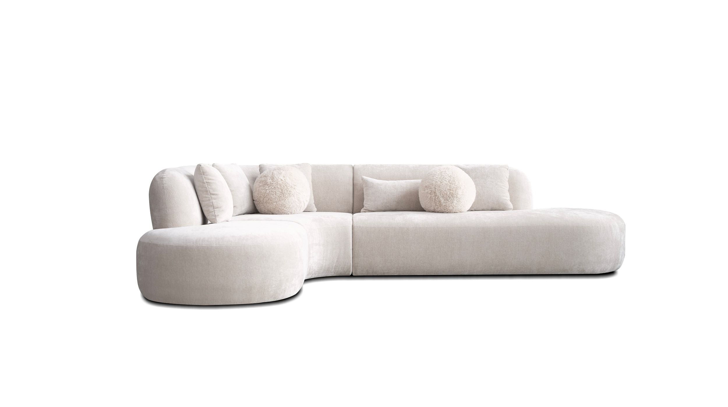 Itza Sectional Chaise Facing Left