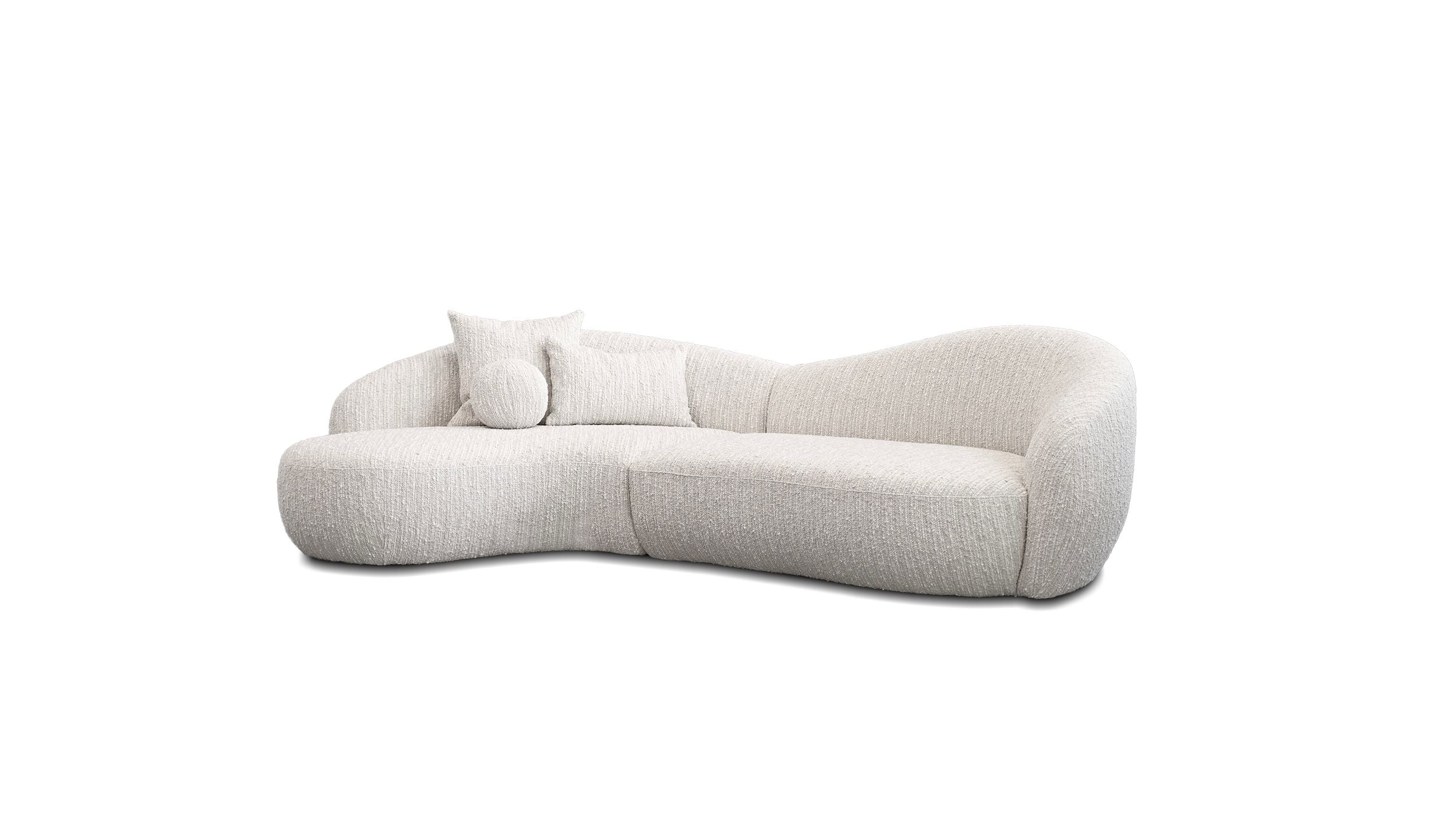 Loop Sectional Chaise Facing Left 2-Piece