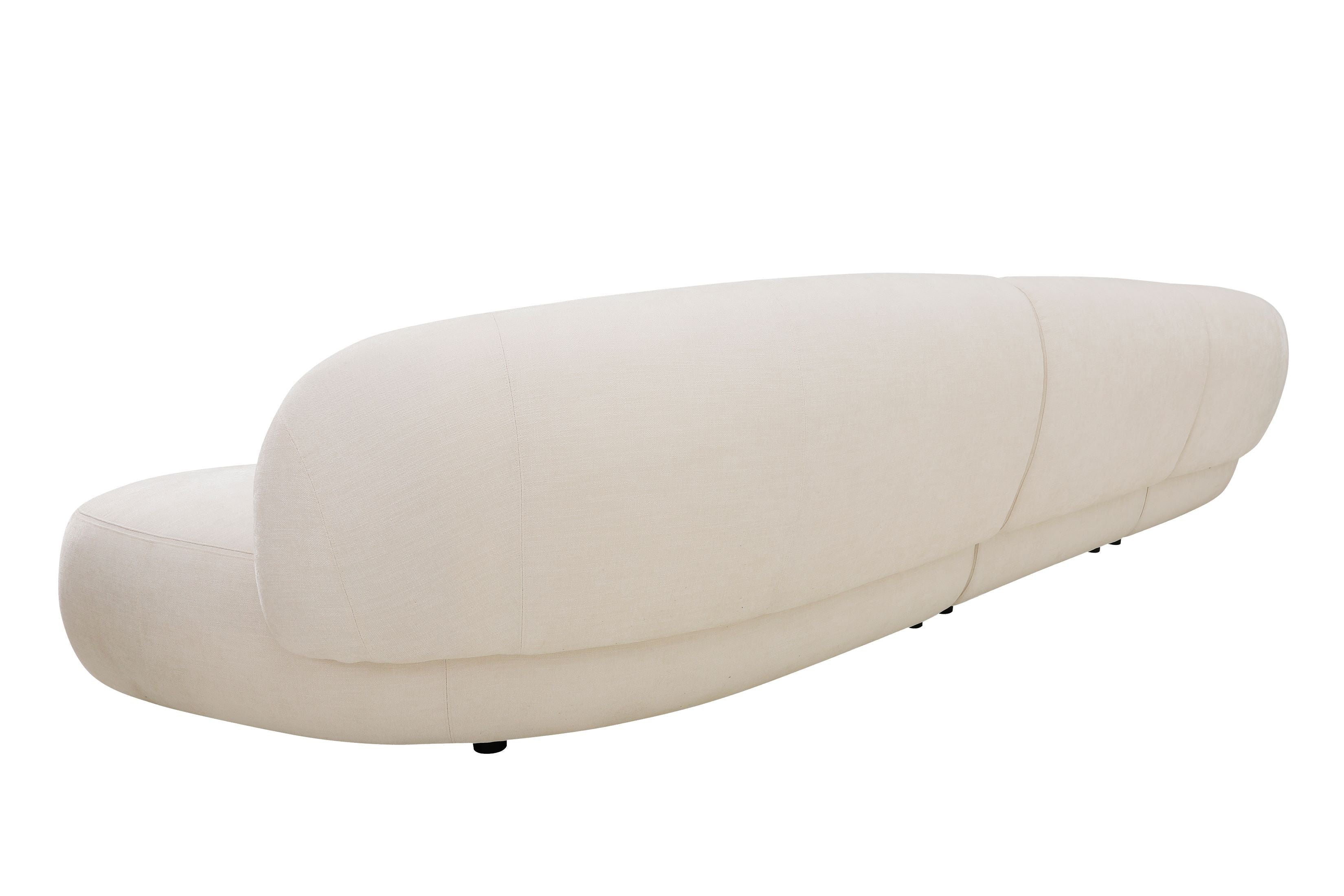 Moritz Sectional  3-Piece Chaise Facing Left