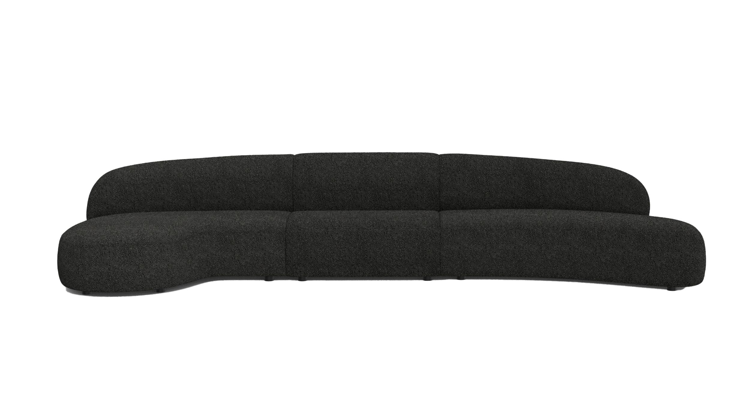 Moritz Sectional  3-Piece Chaise Facing Left