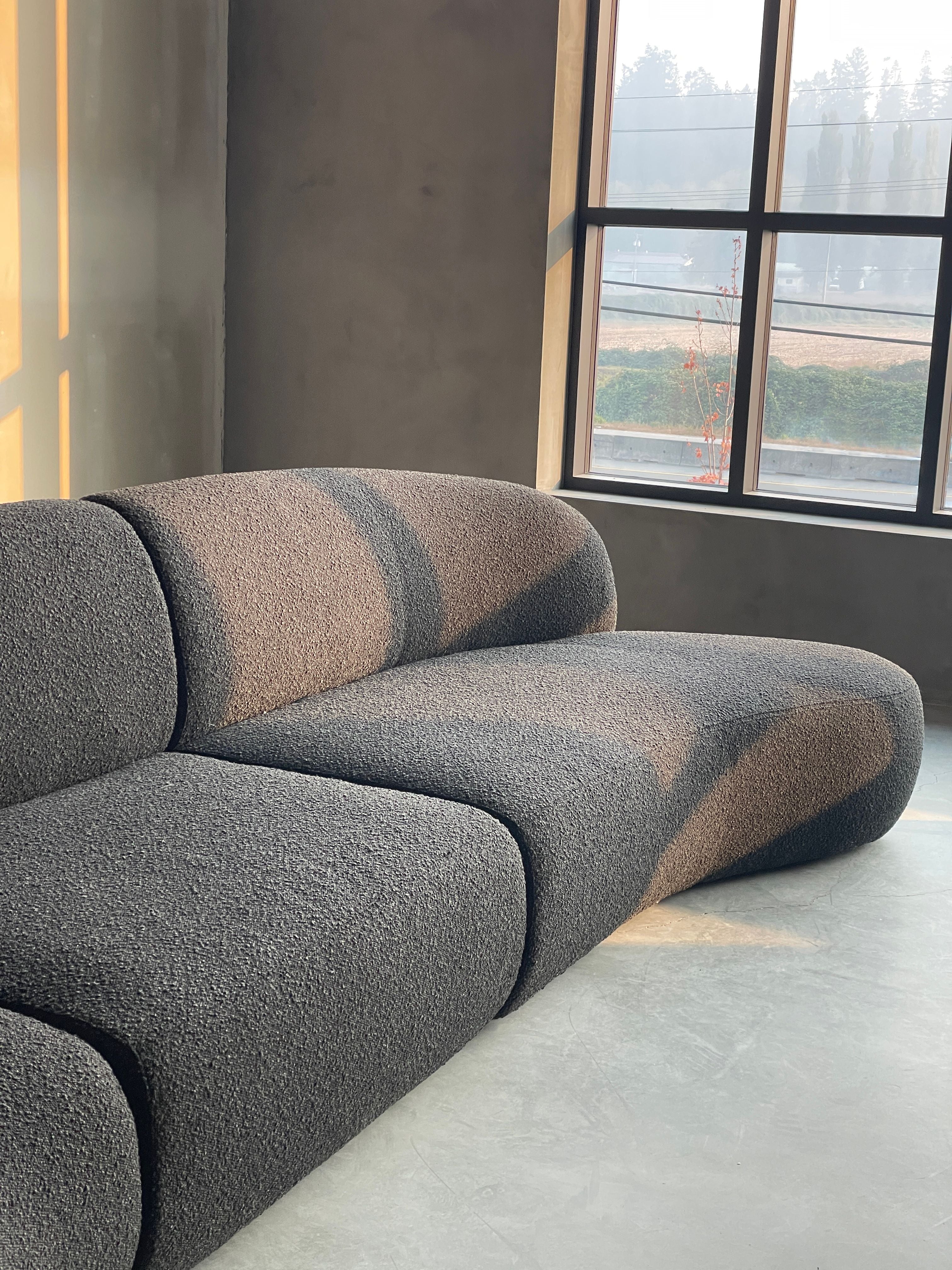 Moritz Sectional  3-Piece Chaise Facing Left