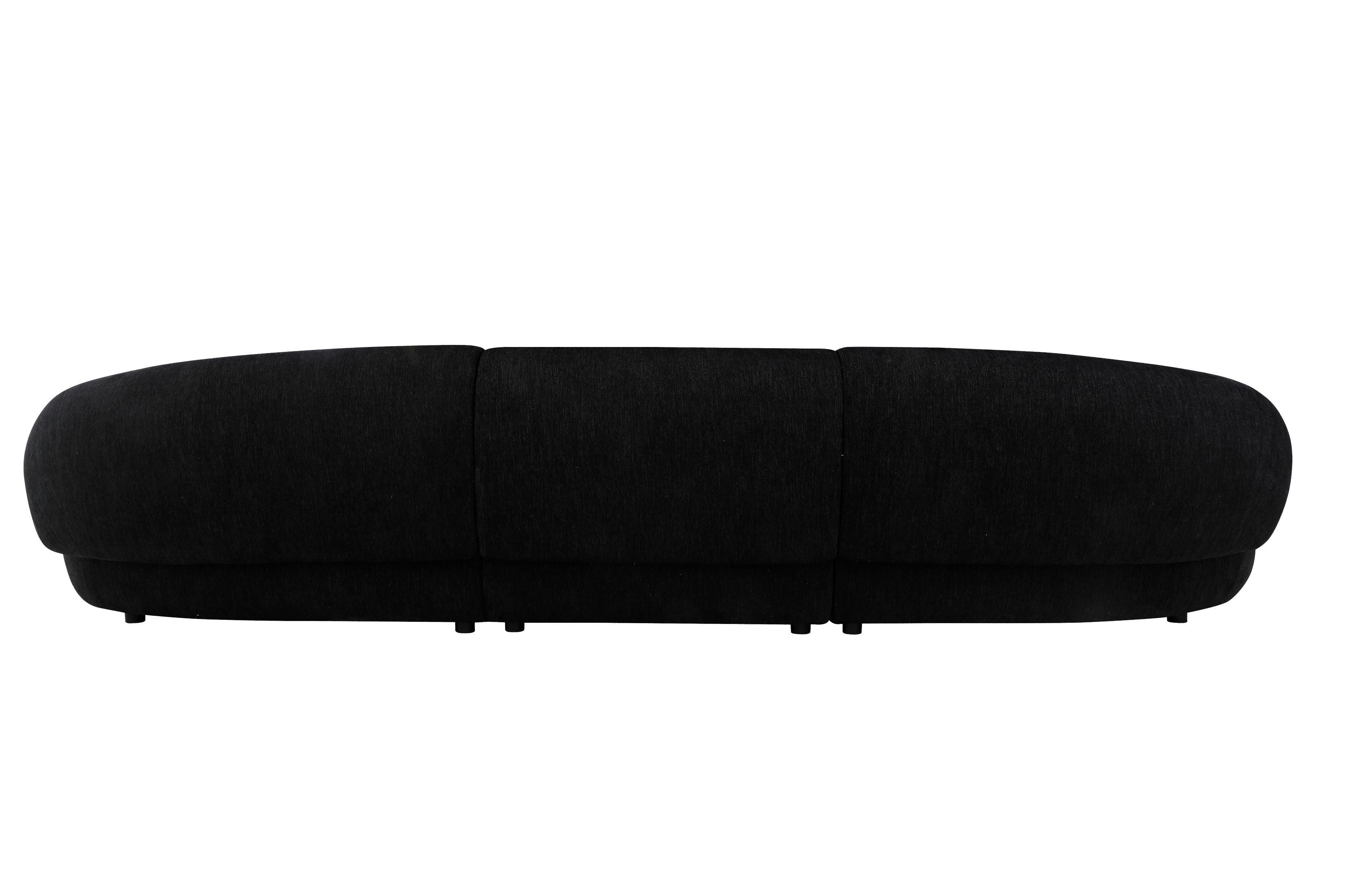 Moritz Sectional 3-Piece Chaise Facing Left
