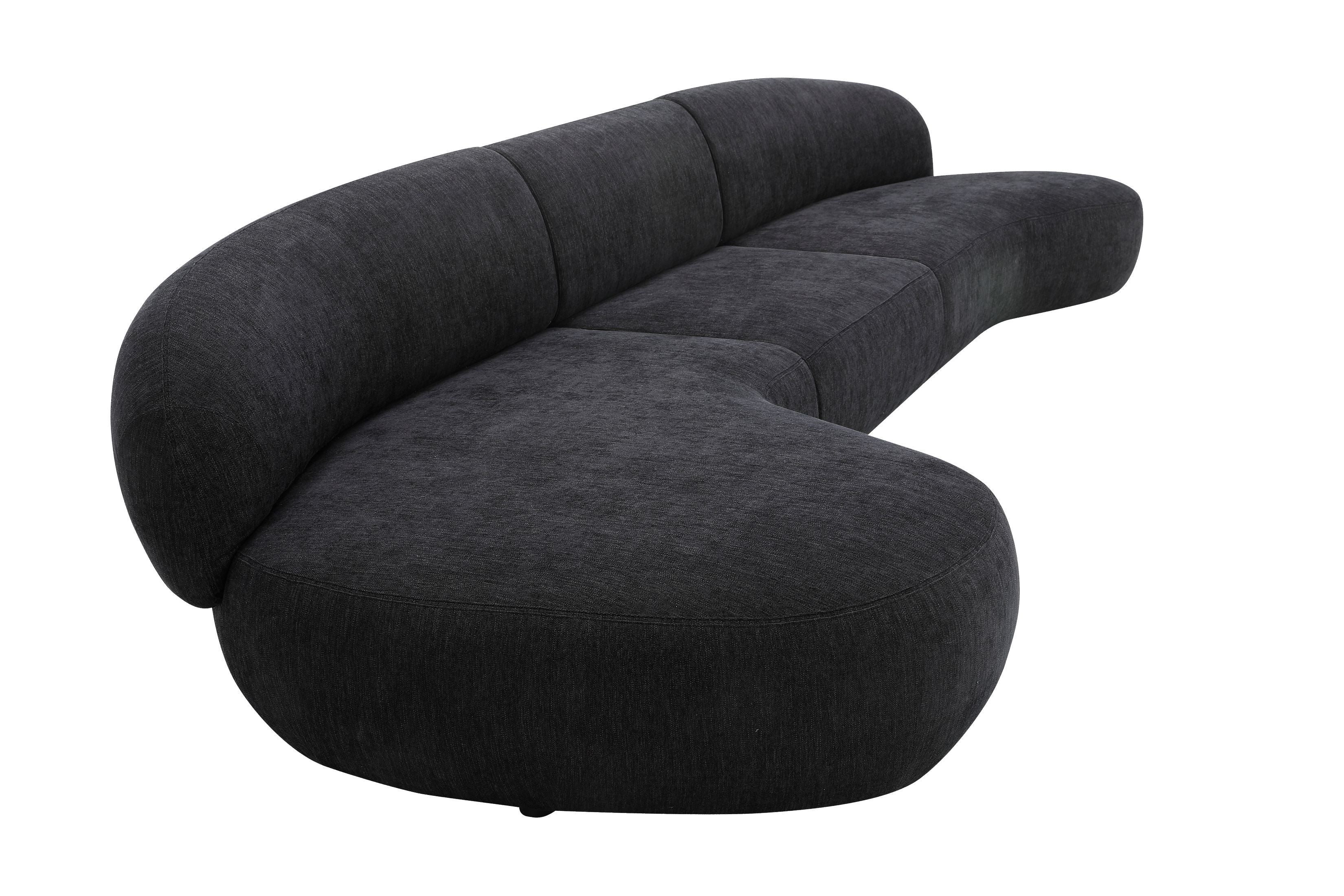 Moritz Sectional 3-Piece Chaise Facing Left