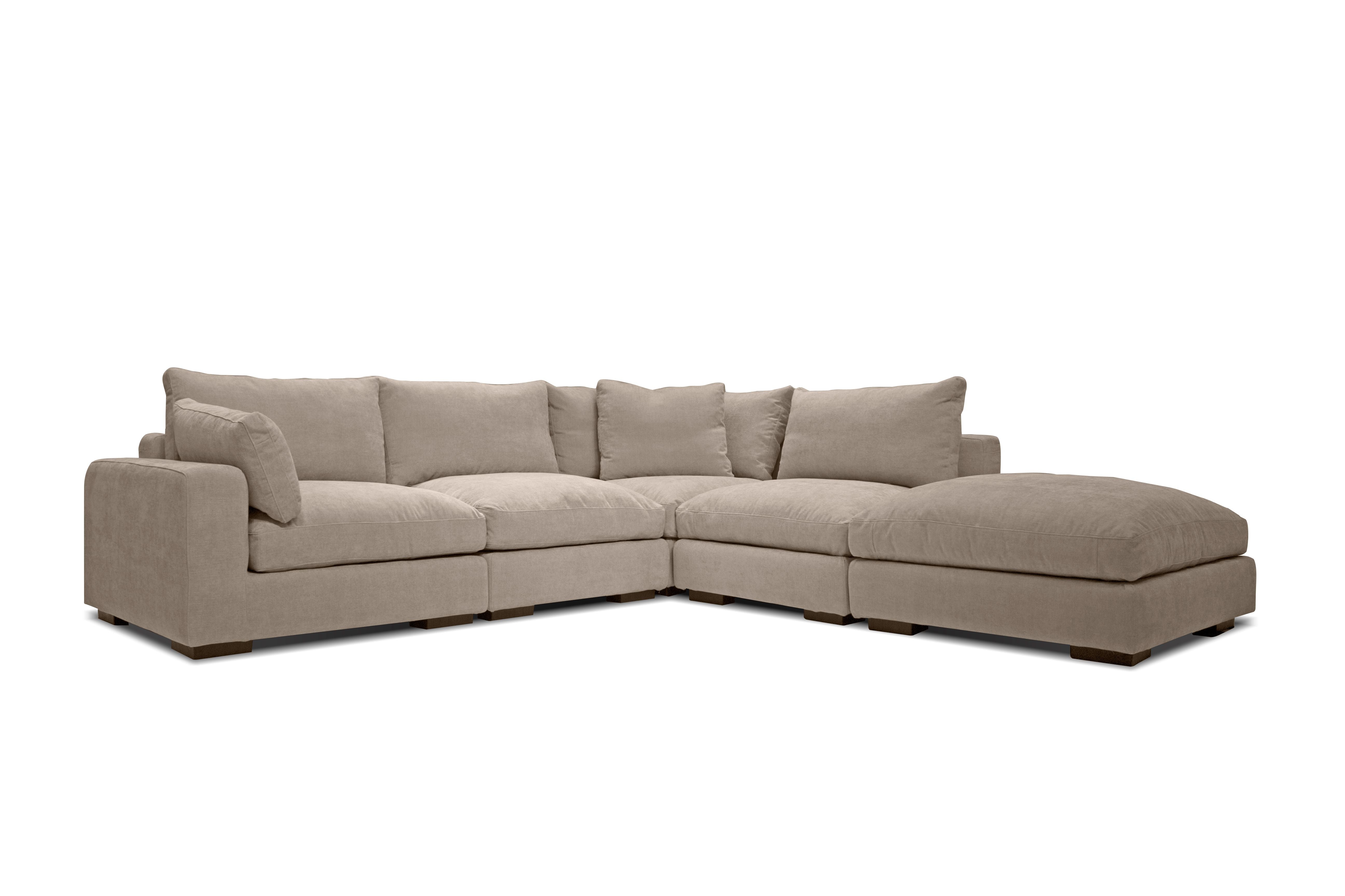 Onza Sectional  5-Piece Chaise Left Side Facing