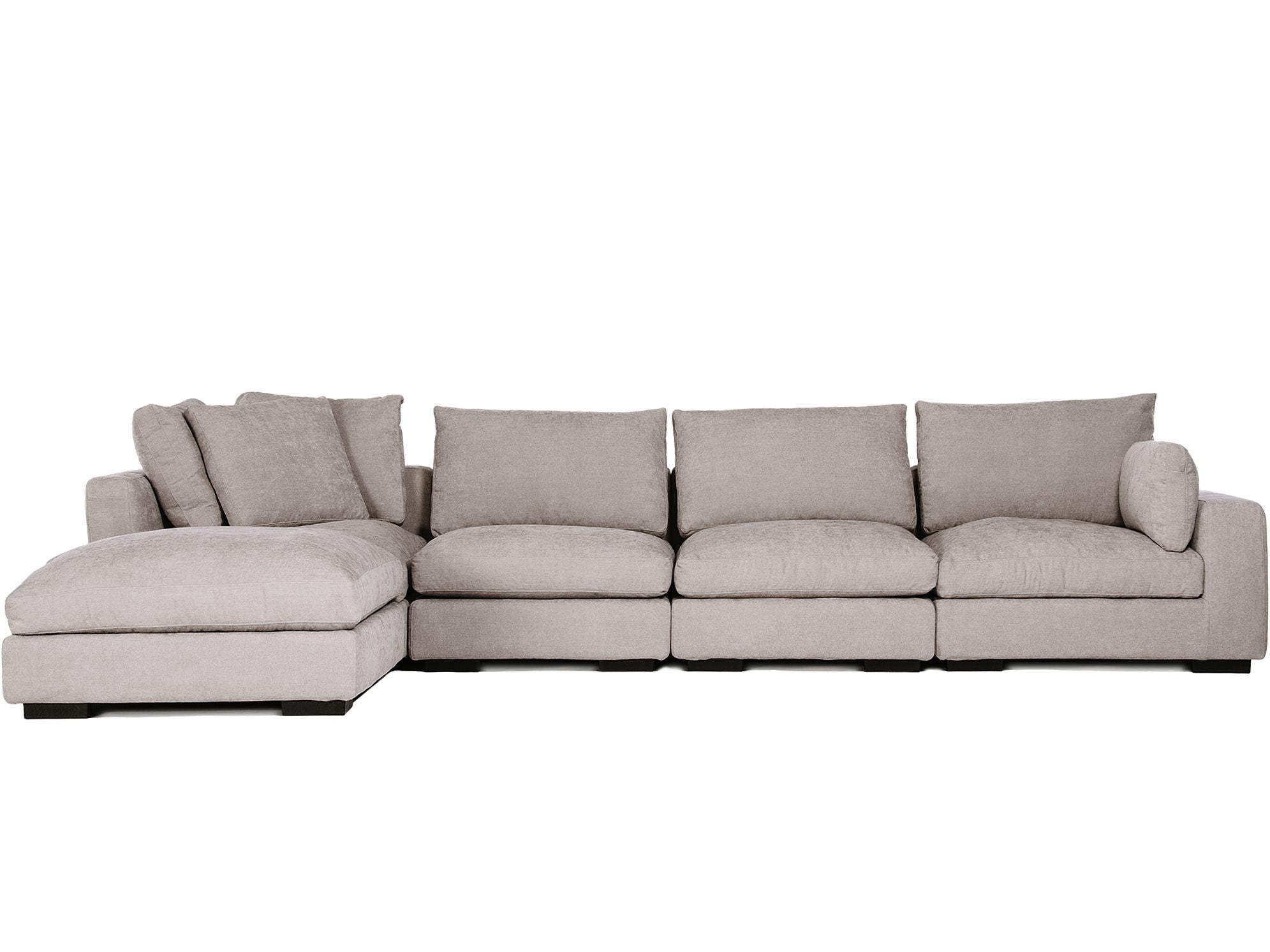 Onza Sectional  5-Piece Chaise Left Side Facing
