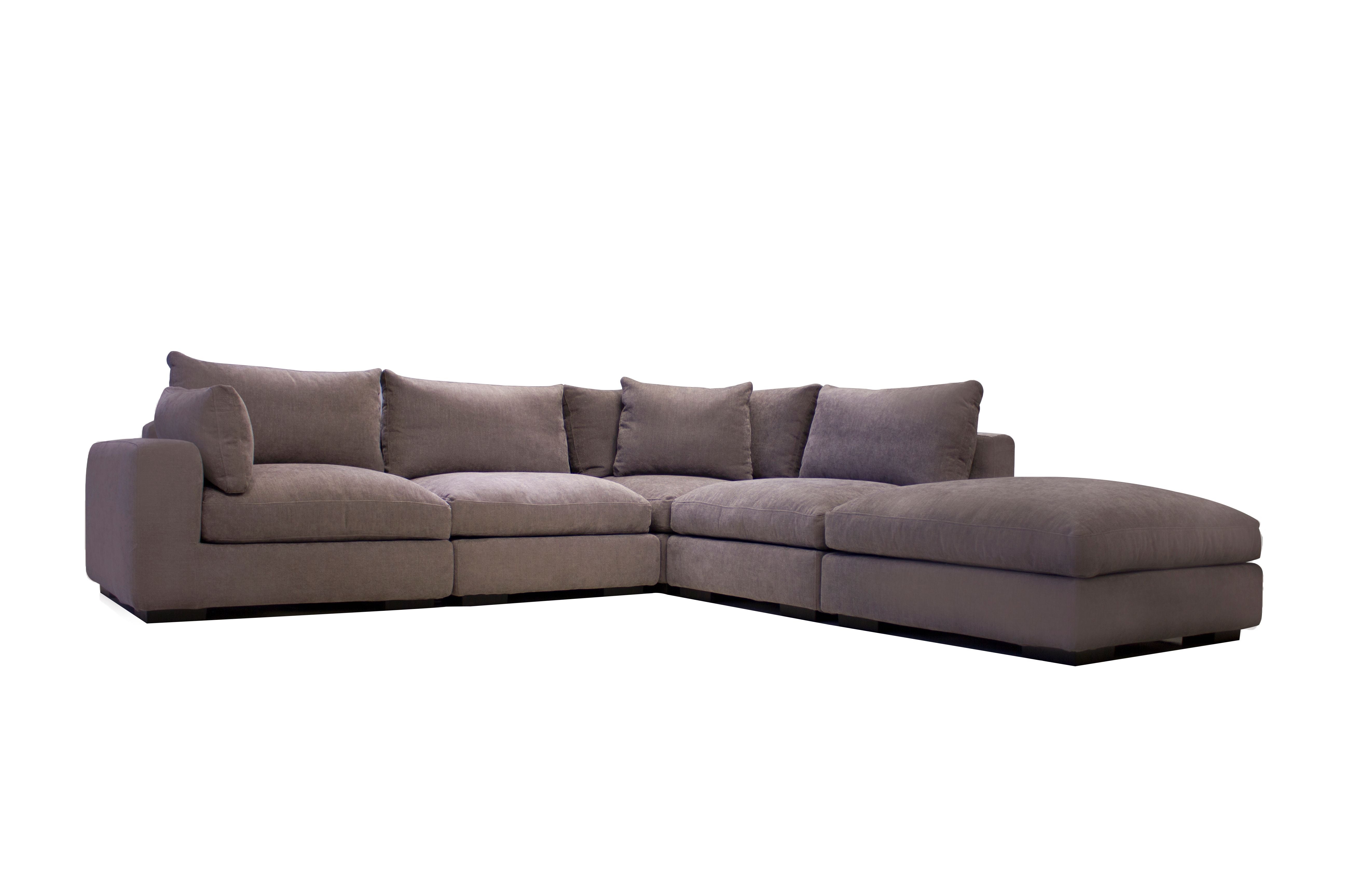 Onza Sectional  5-Piece Chaise Left Side Facing