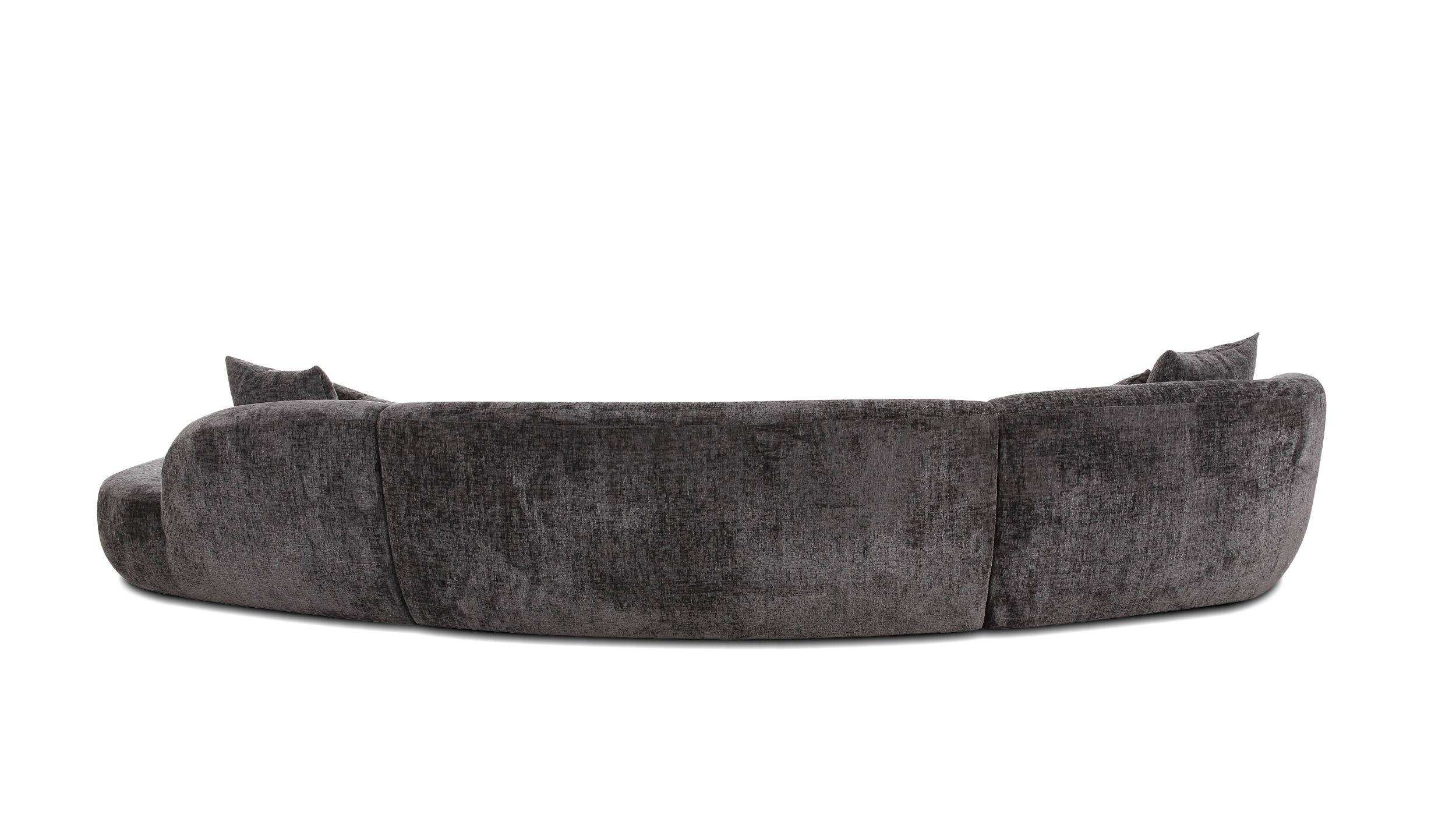 Swoop Sectional Chaise Facing Left 3-Piece