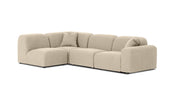 Arcos Sectional 4-Piece (Chair RAF+ 2x Armless+ Corner)