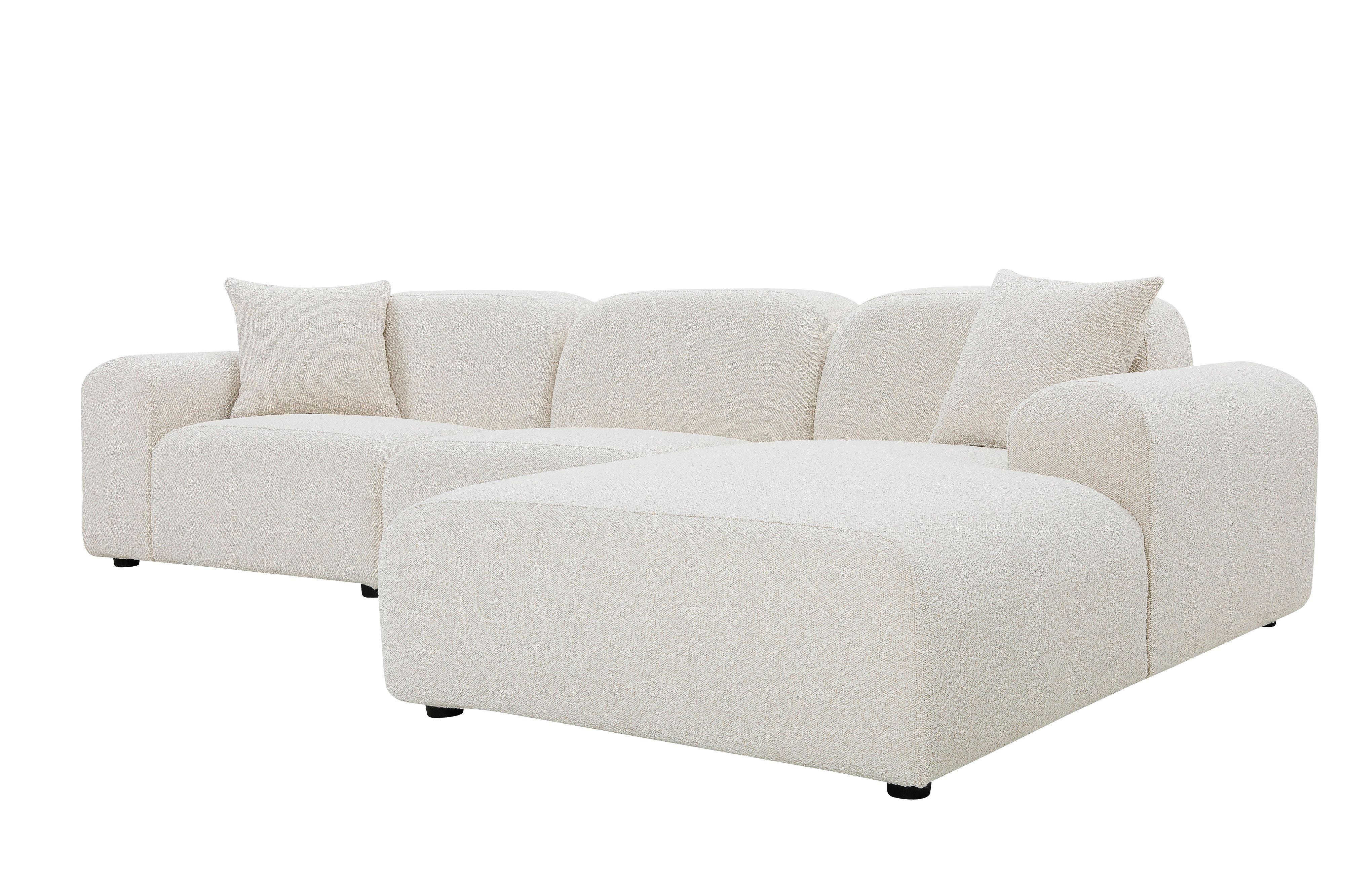 Arcos Sectional  3 pcs (Chair LAF+ Armless+ Chaise RAF)
