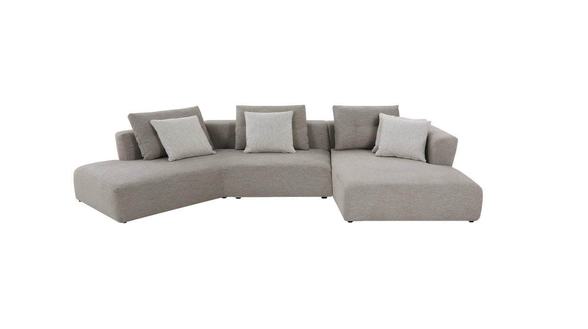 Como Sectional 2-Piece RSF Chaise by Mobital - exact variant image 1