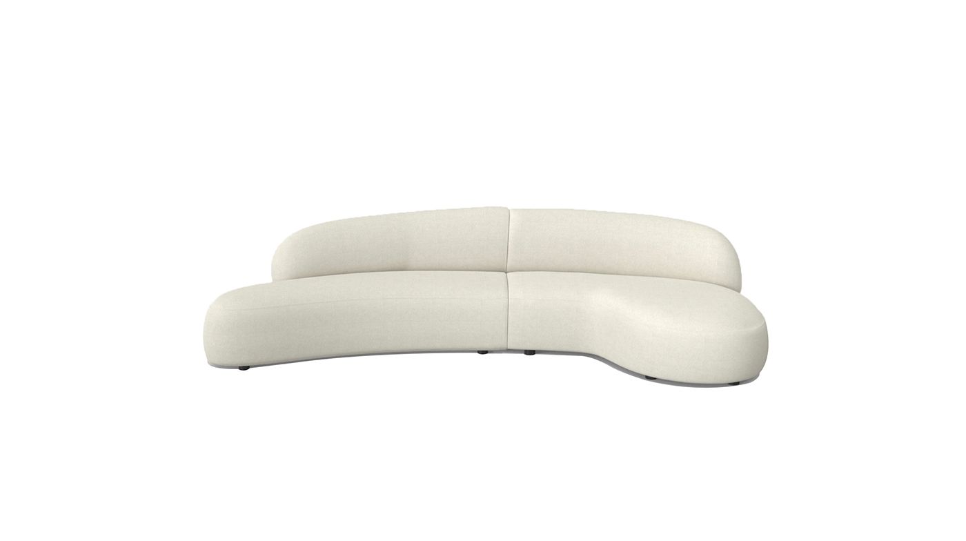 Moritz Sectional  2-Piece Chaise Facing Right