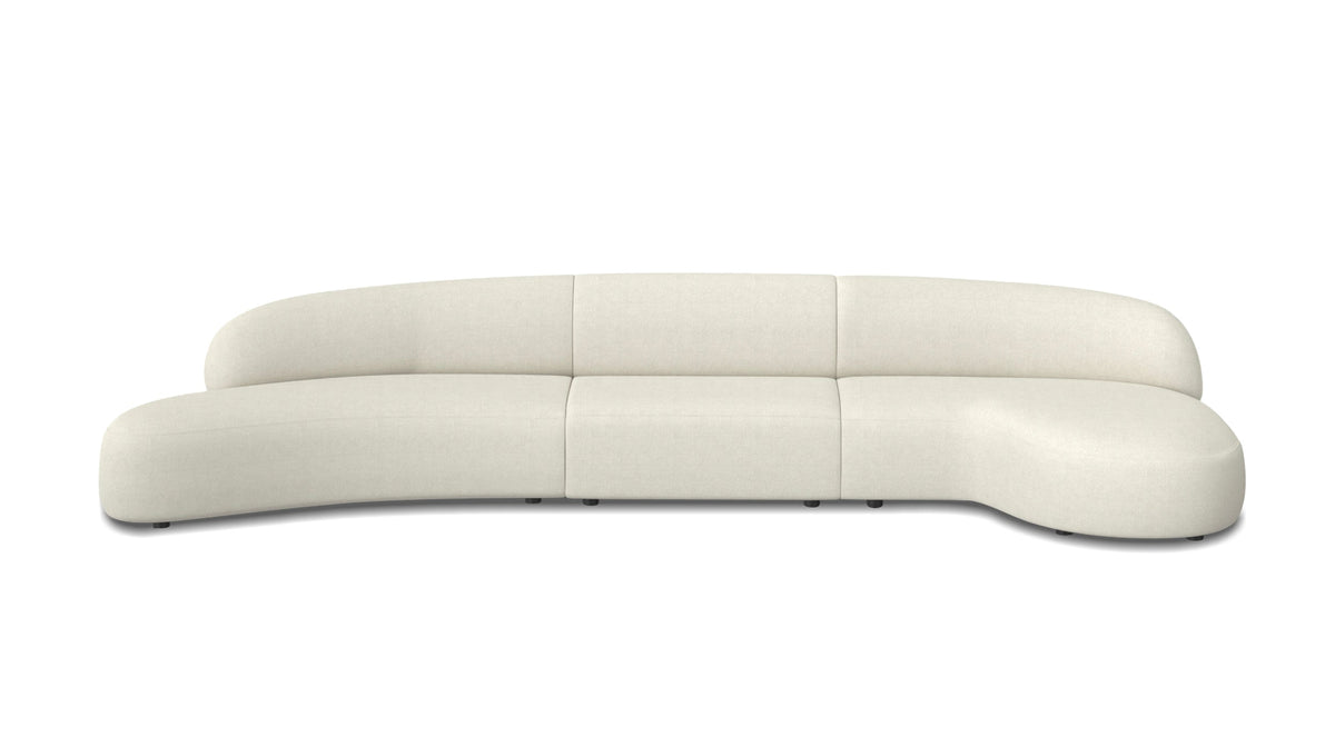 Moritz Sectional  3-Piece Chaise Facing Right by Mobital - exact variant image 1