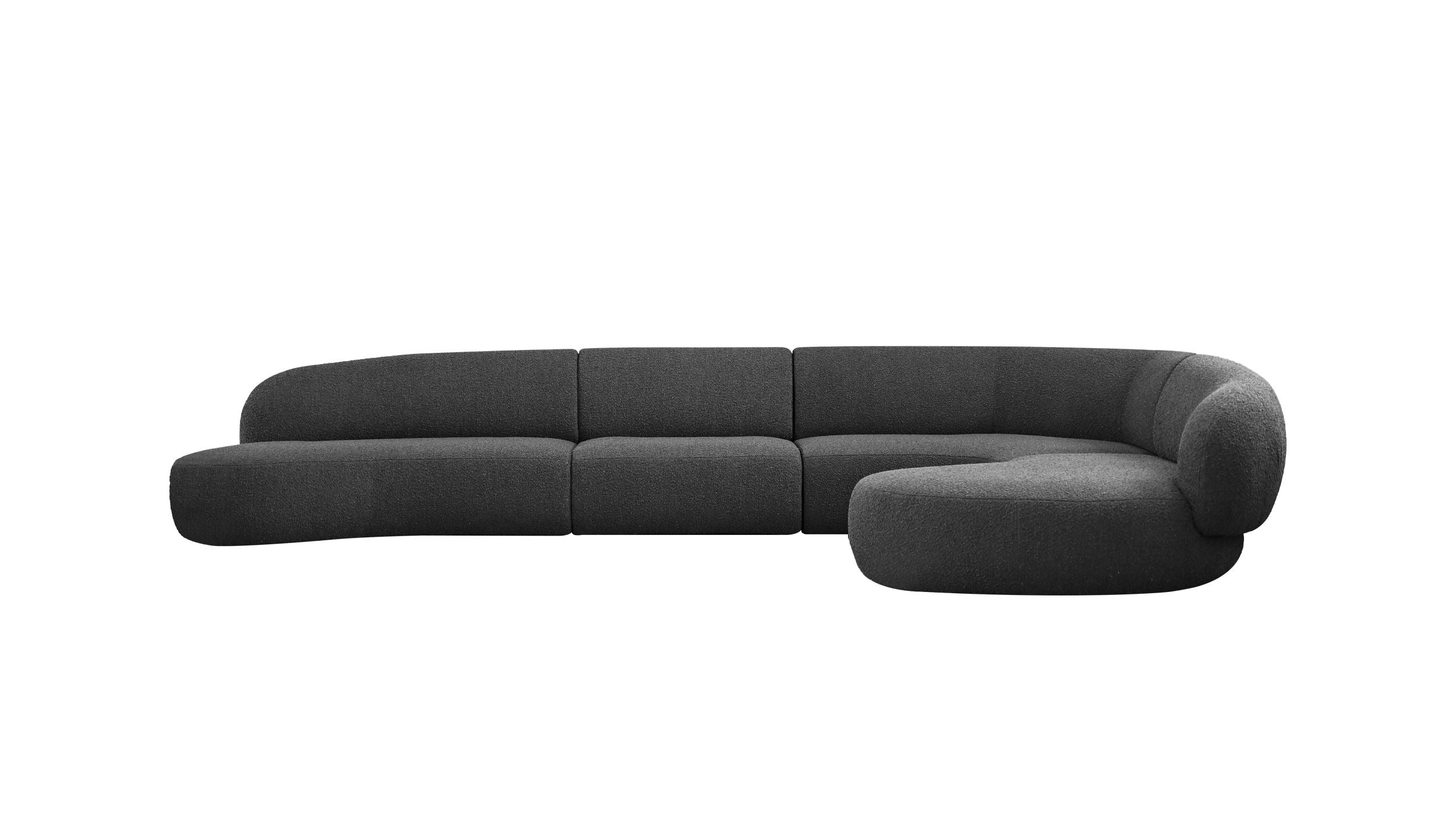 Moritz Sectional  4-Piece Chaise Facing Right