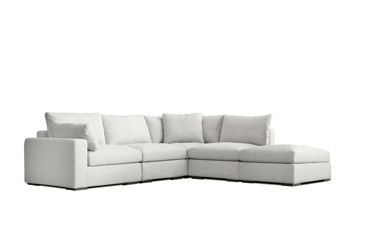 Onza Sectional  5-Piece Chaise Right Side Facing by Mobital - exact variant image 1
