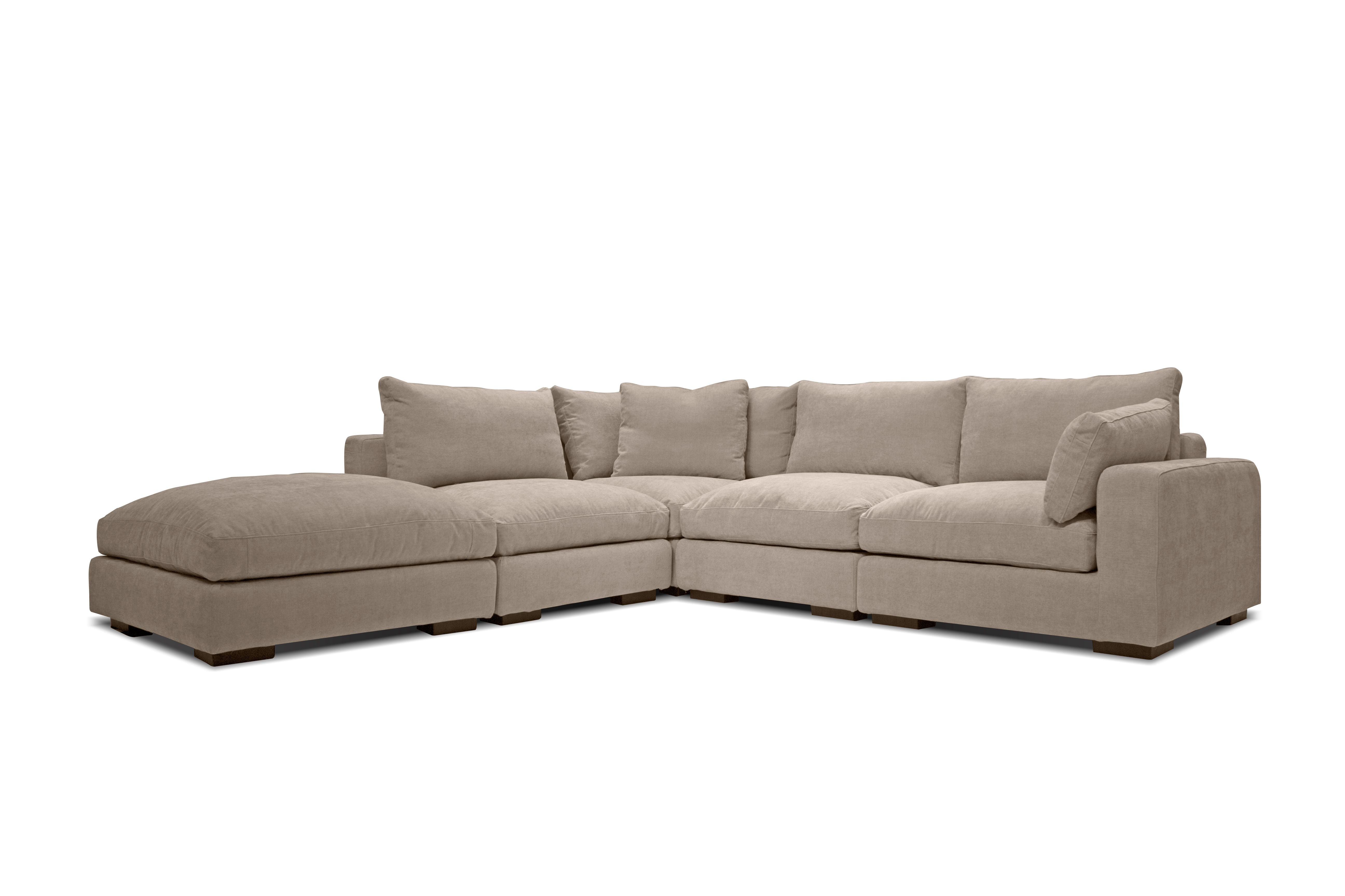 Onza Sectional  5-Piece Chaise Right Side Facing