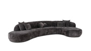 Swoop Sectional Chaise Facing Right 3-Piece