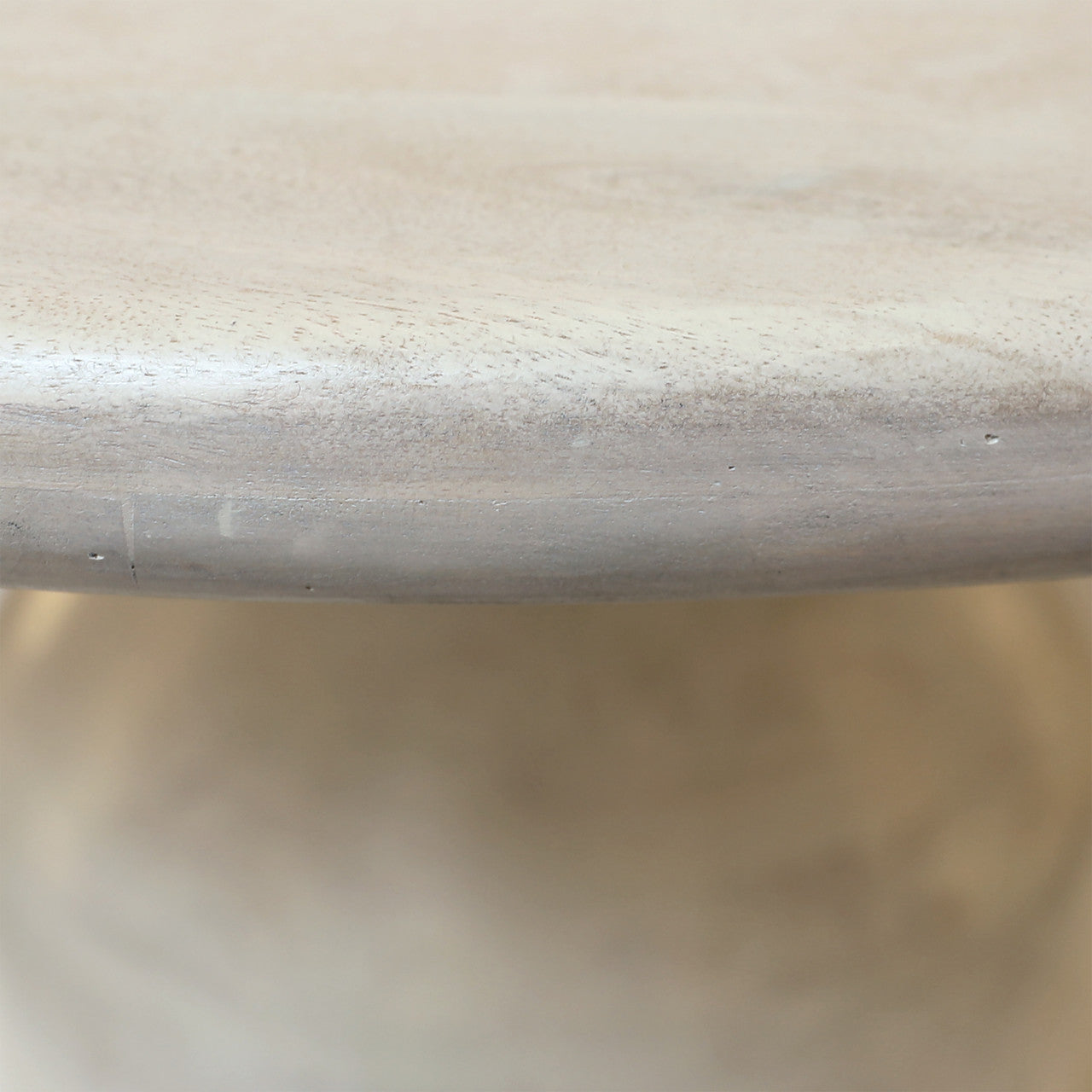 Spangle Whitewash Mango Wood Dining Table