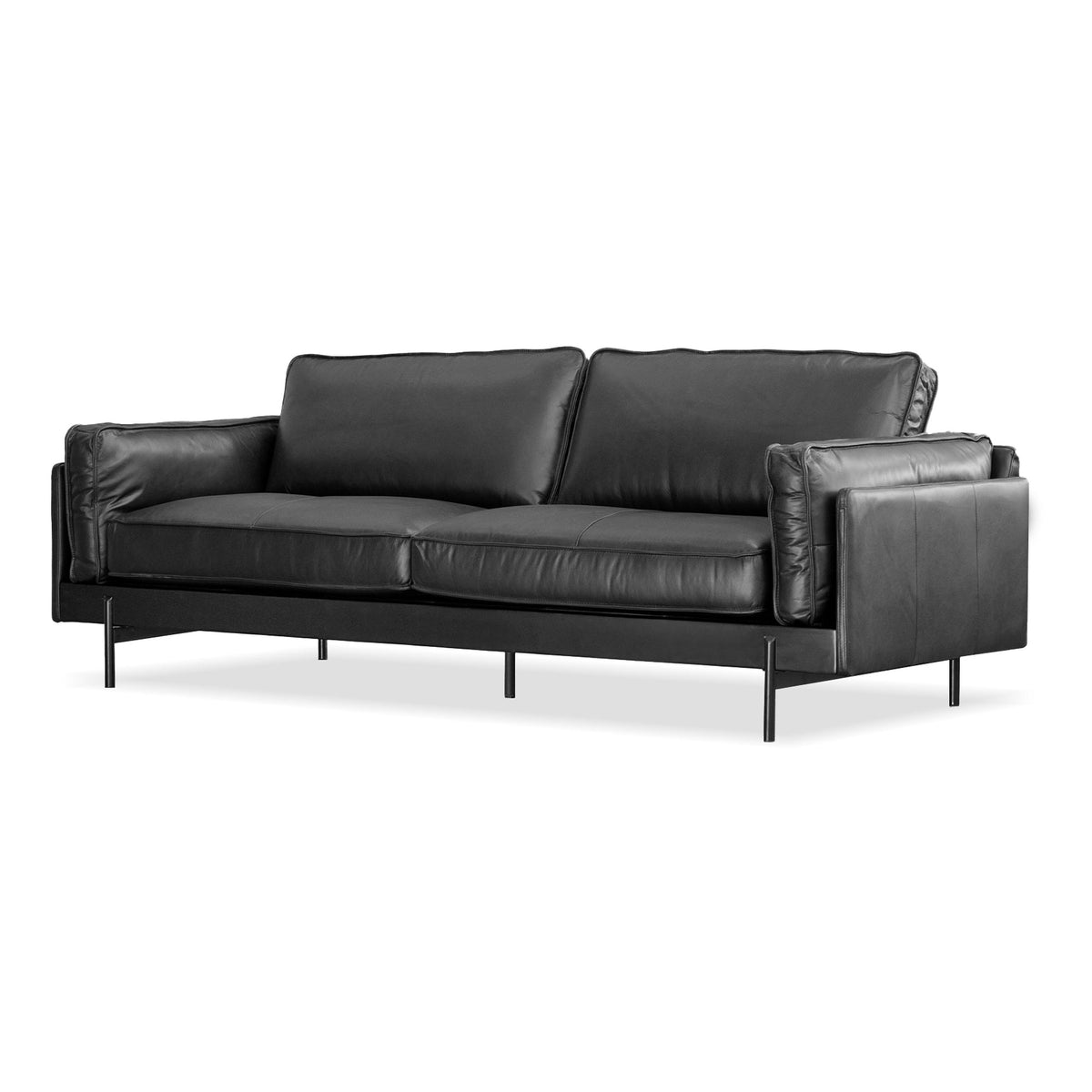 Idris Sofa 3 Seater Black by Mobital - image 2