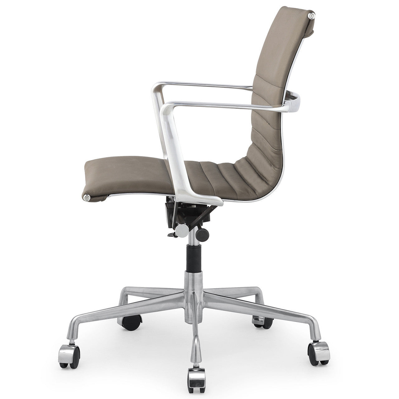 Sand Italian Leather M346 executive office chair